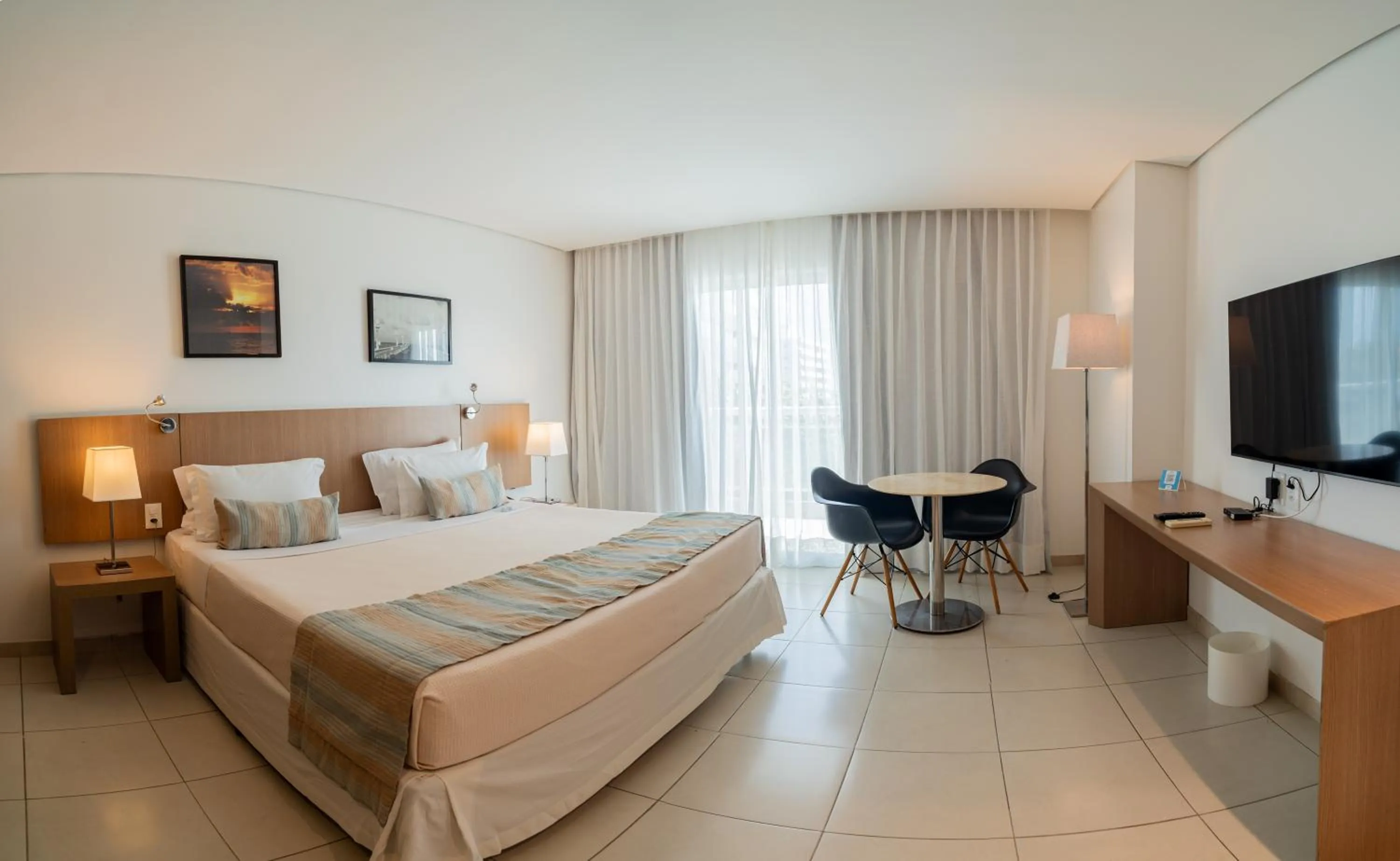 Bed in Crocobeach Hotel