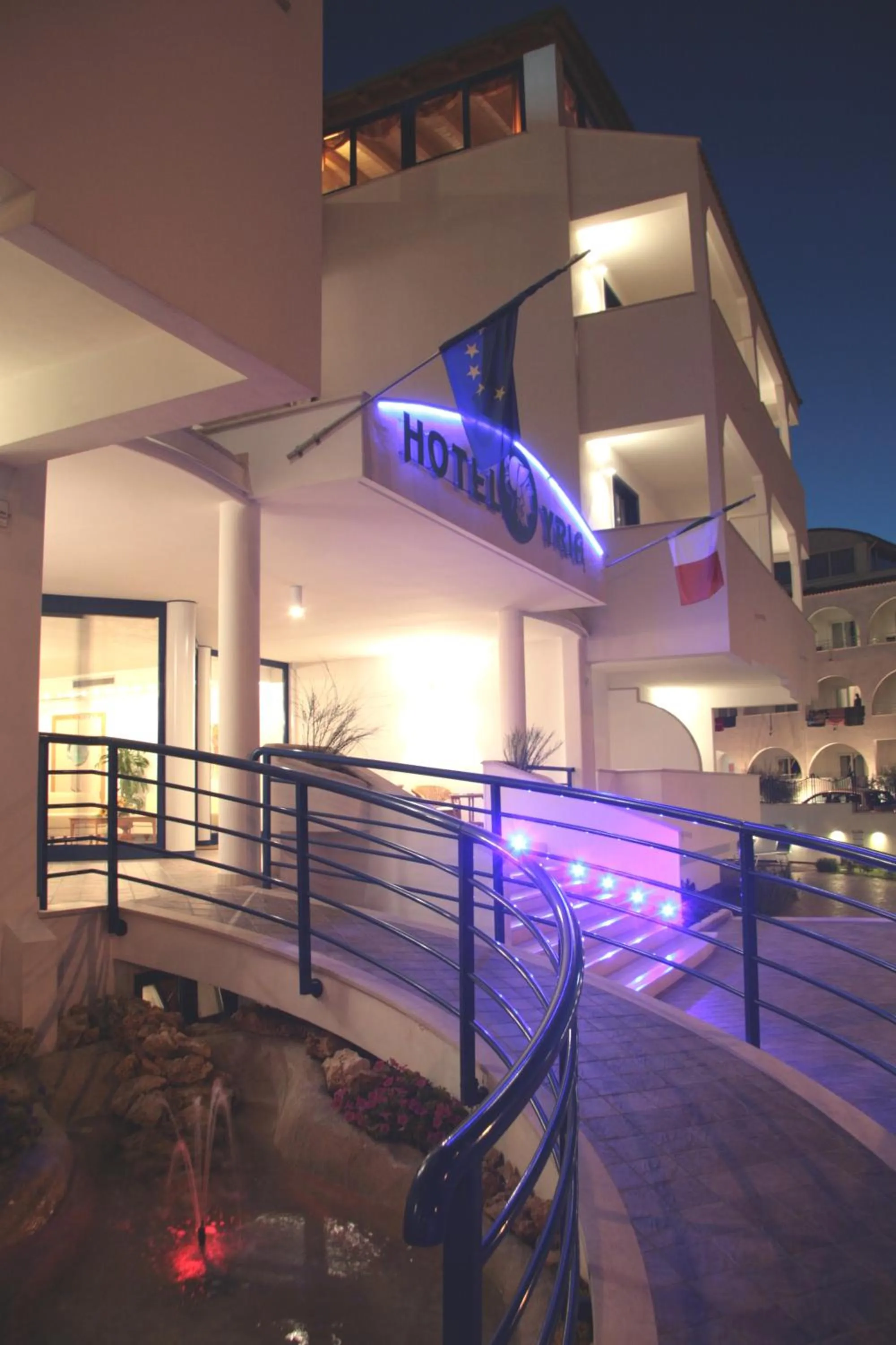 Facade/entrance in Hotel Yria