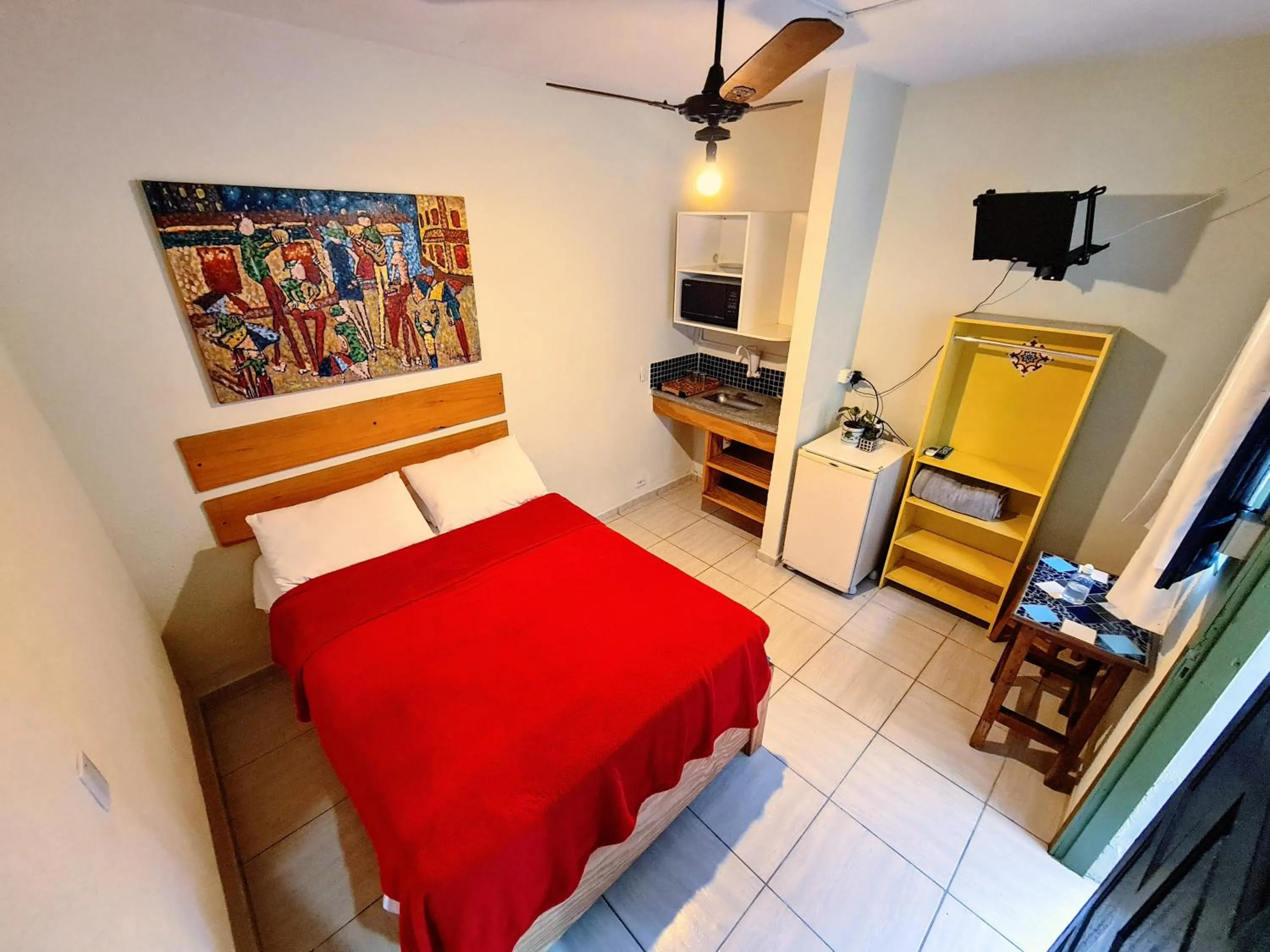 TV and multimedia, Bed in Praia Suítes Itagua Ubatuba