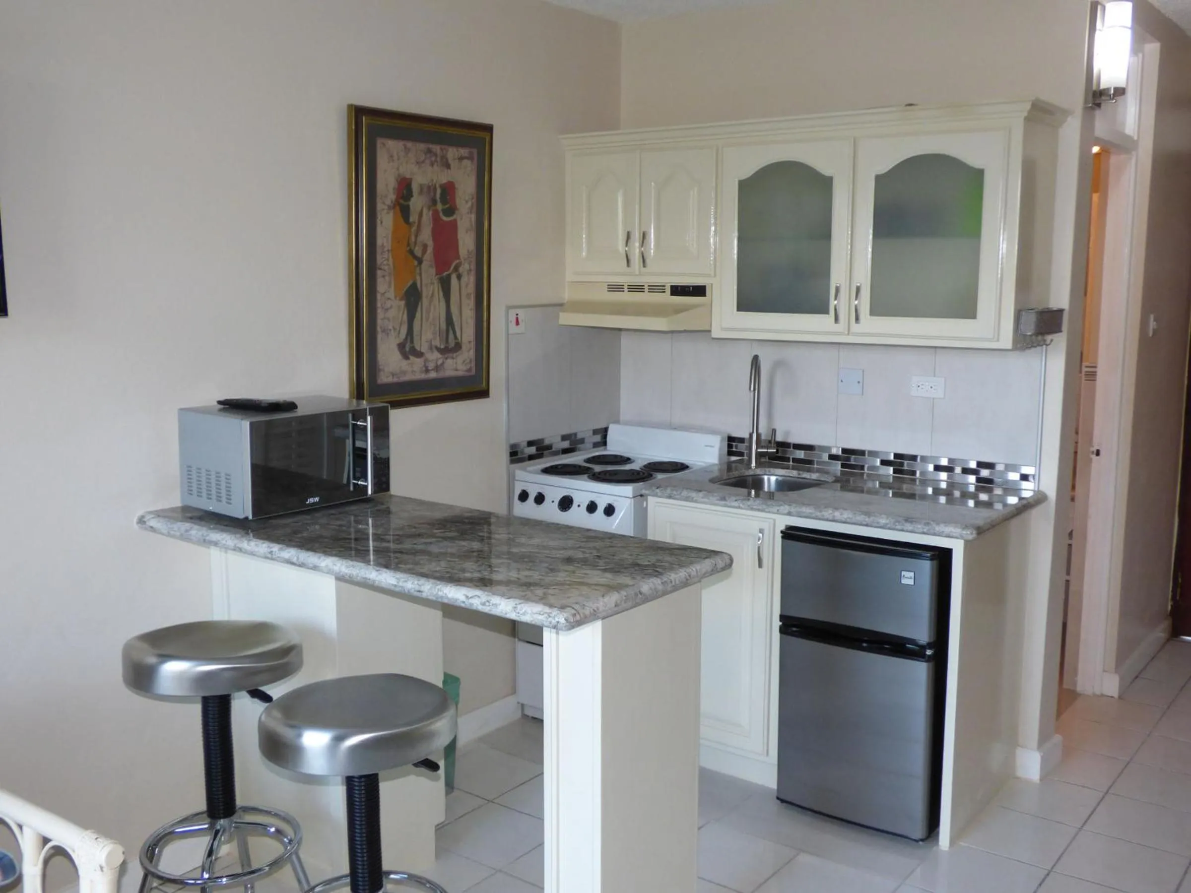 Living room in Beach Studio 18