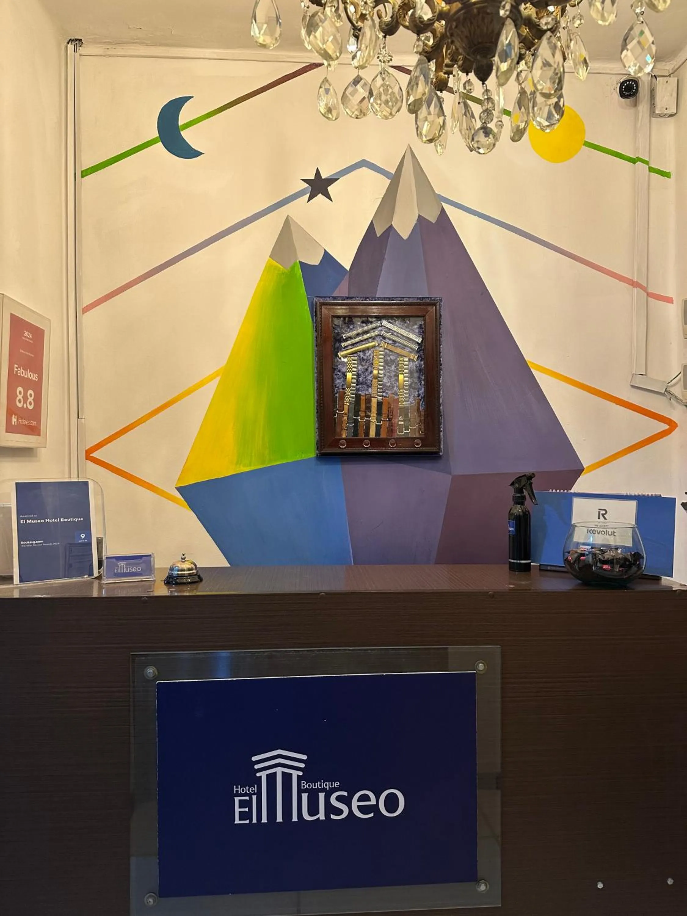 Lobby or reception in El Museo Hotel Boutique