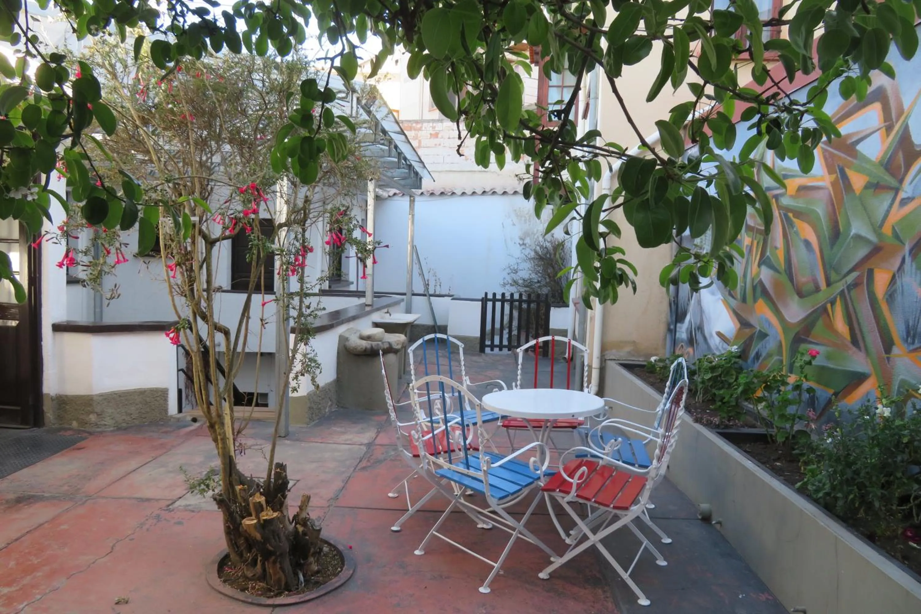 Patio in El Museo Hotel Boutique