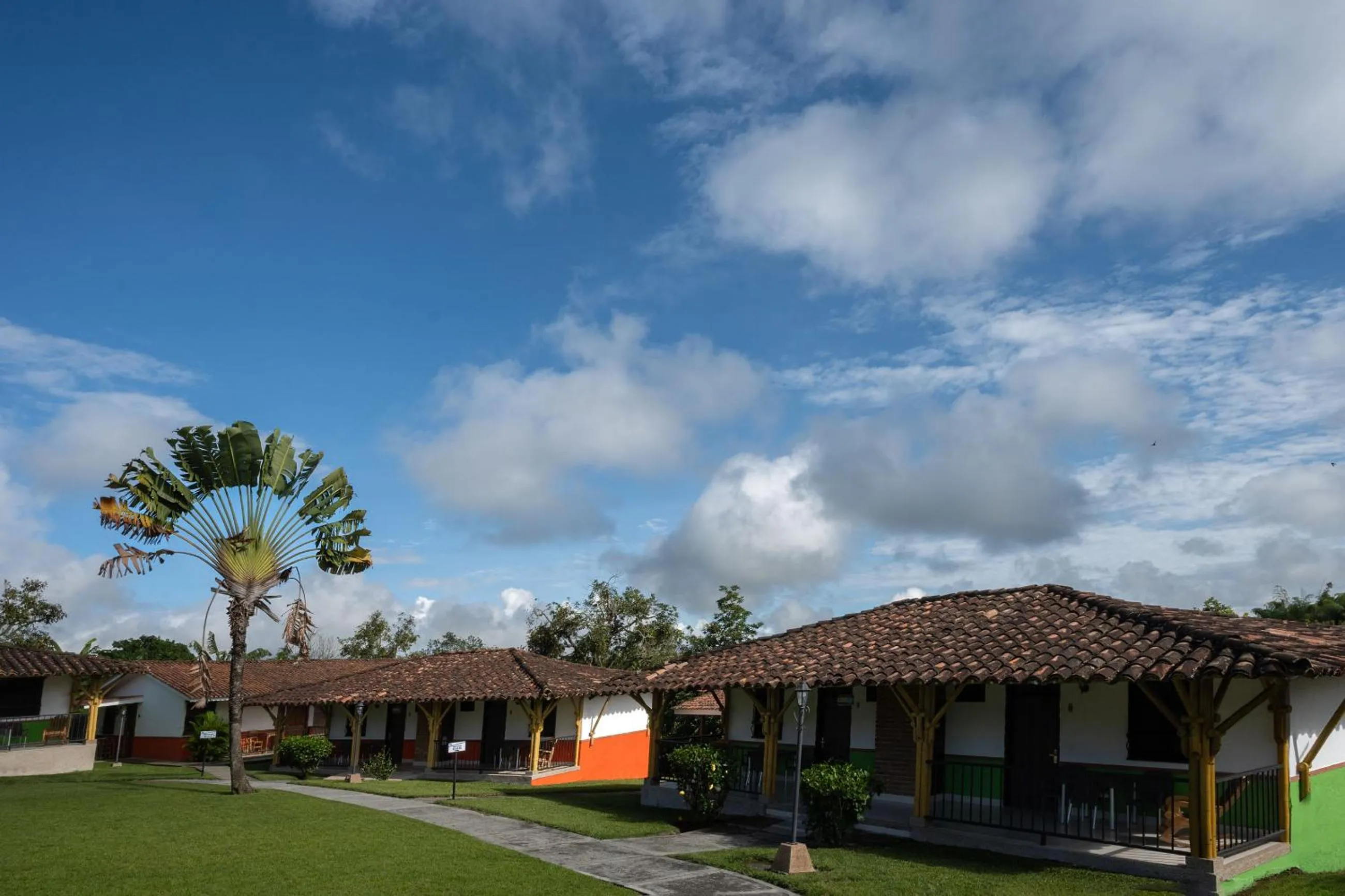 Property building in Hotel Campestre Montecarlo