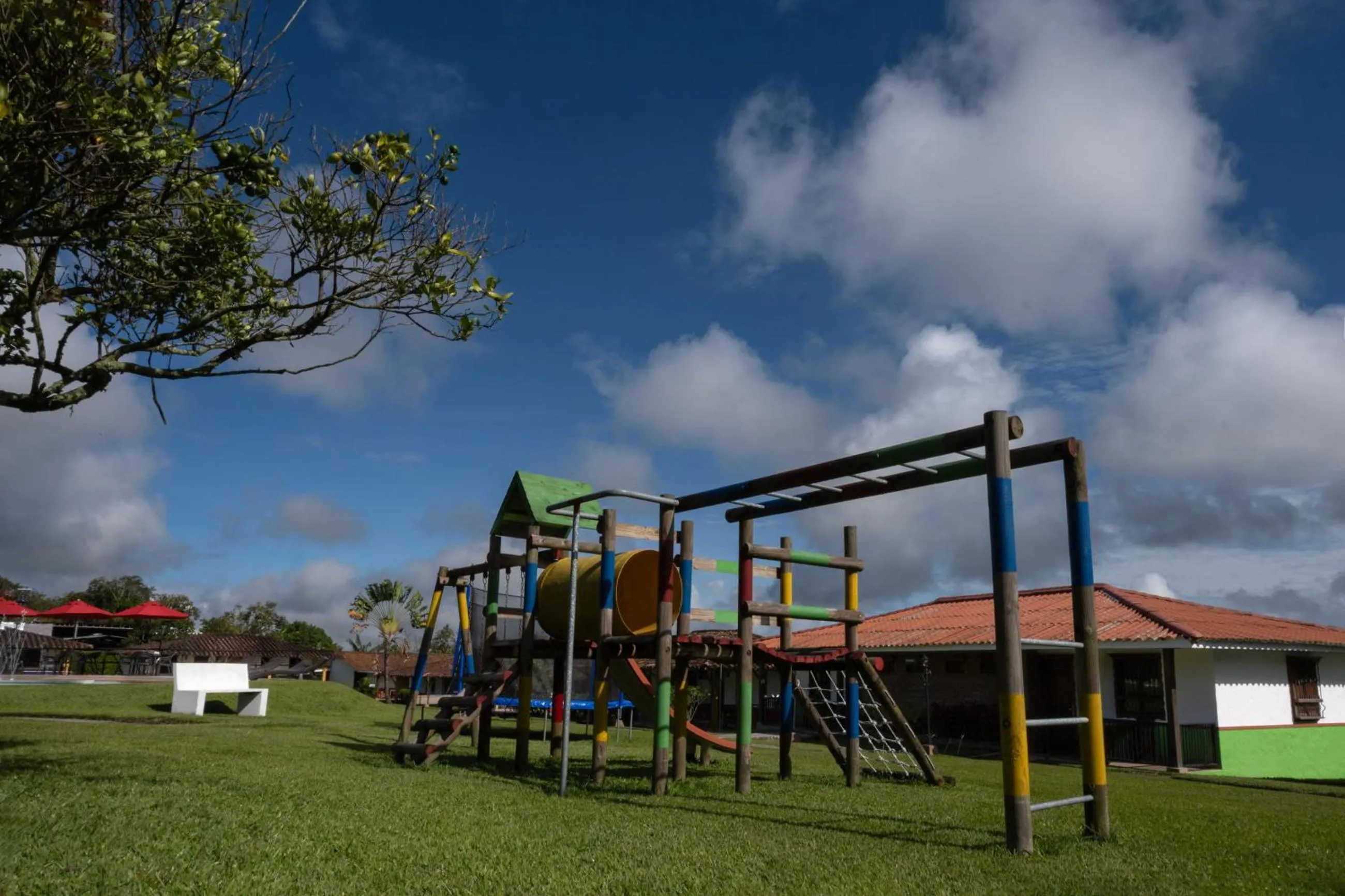 Children play ground in Hotel Campestre Montecarlo