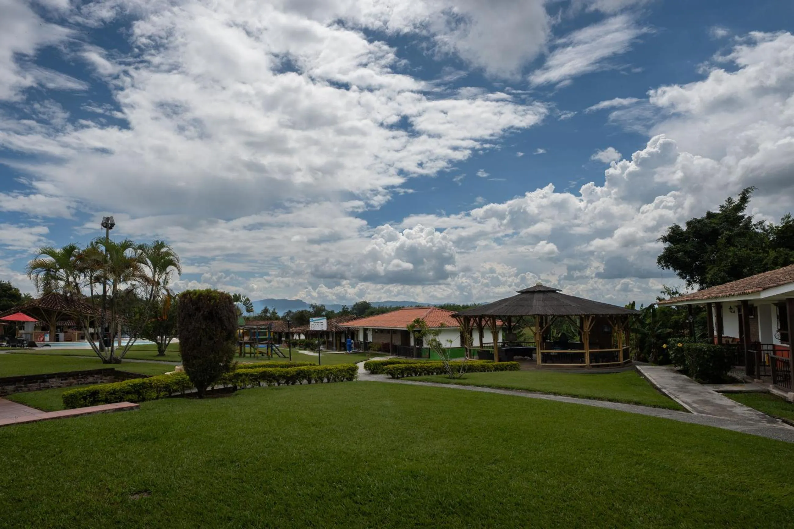 Property building in Hotel Campestre Montecarlo