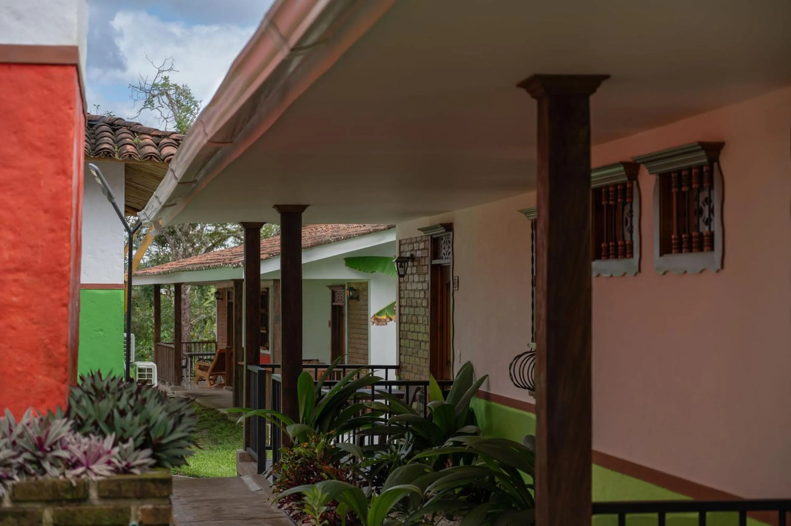 Property building in Hotel Campestre Montecarlo