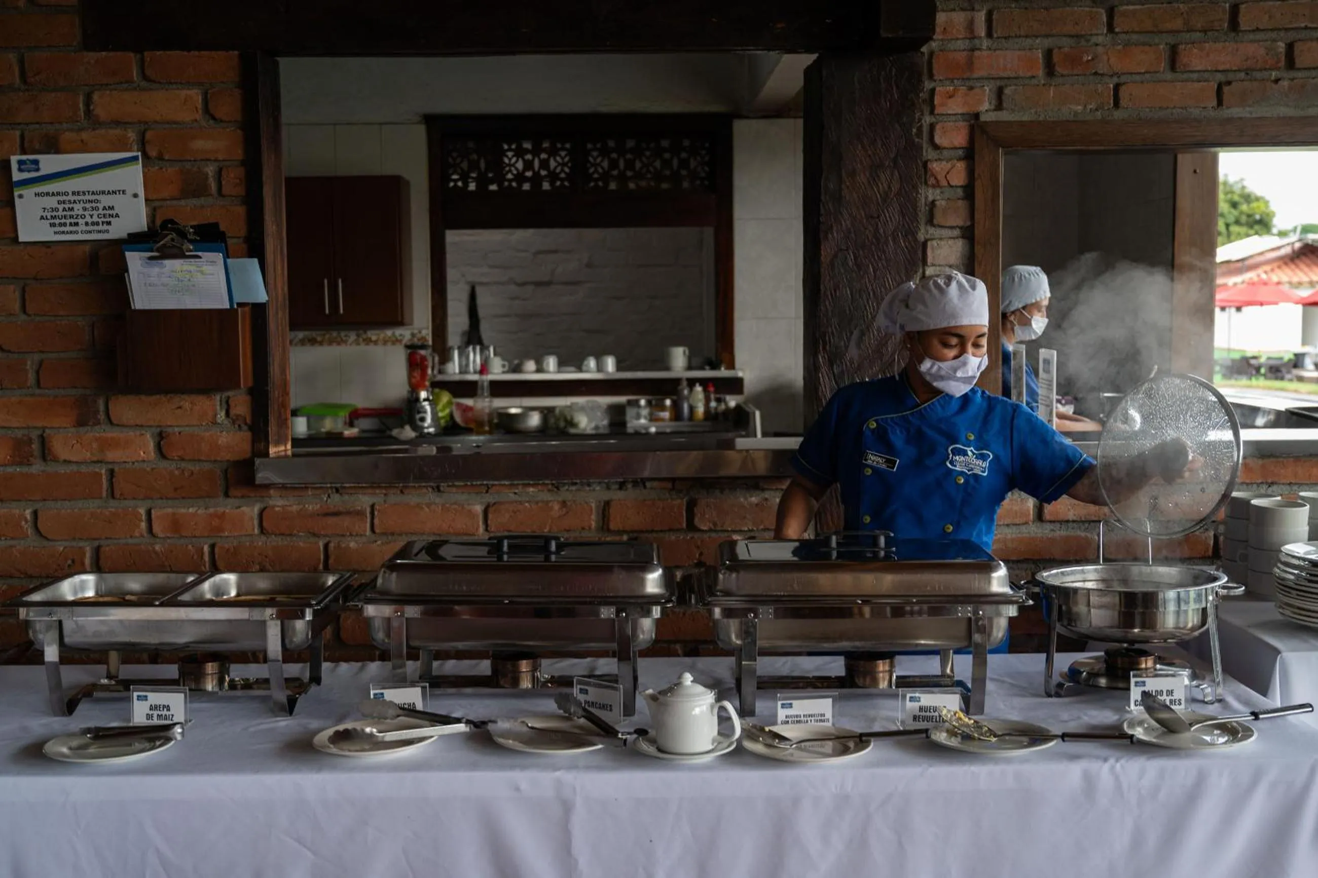 Breakfast in Hotel Campestre Montecarlo