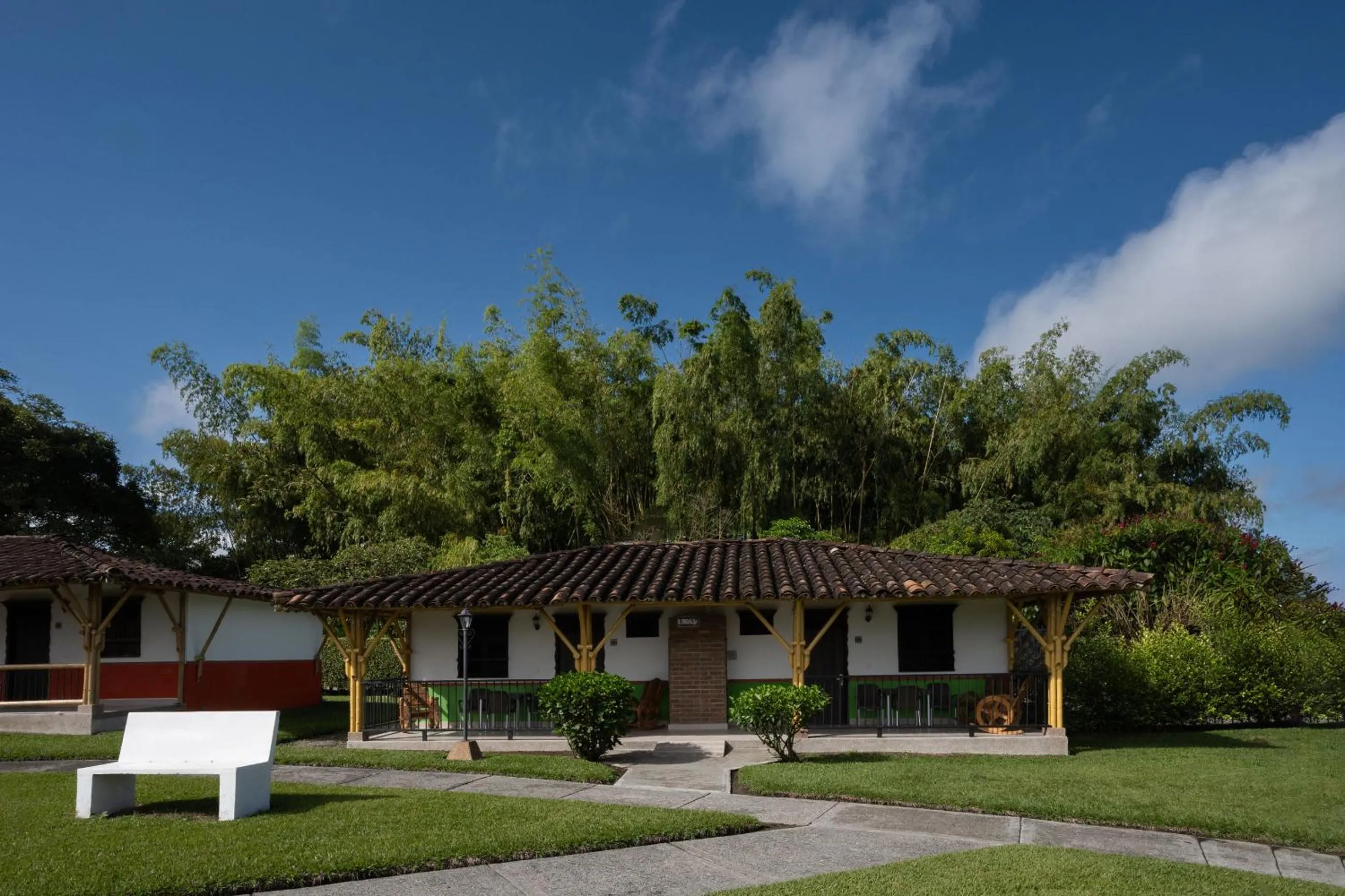 Property building in Hotel Campestre Montecarlo