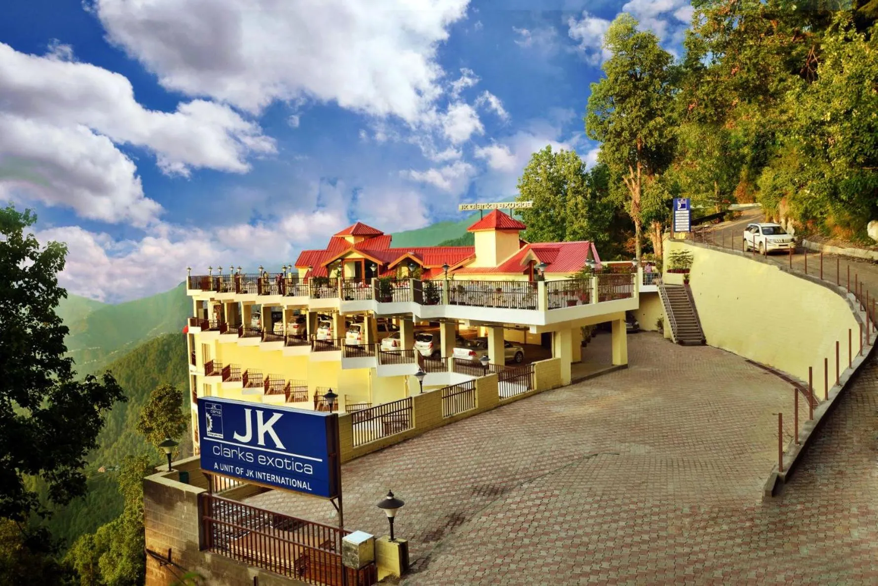 Property building in JK Clarks Exotica