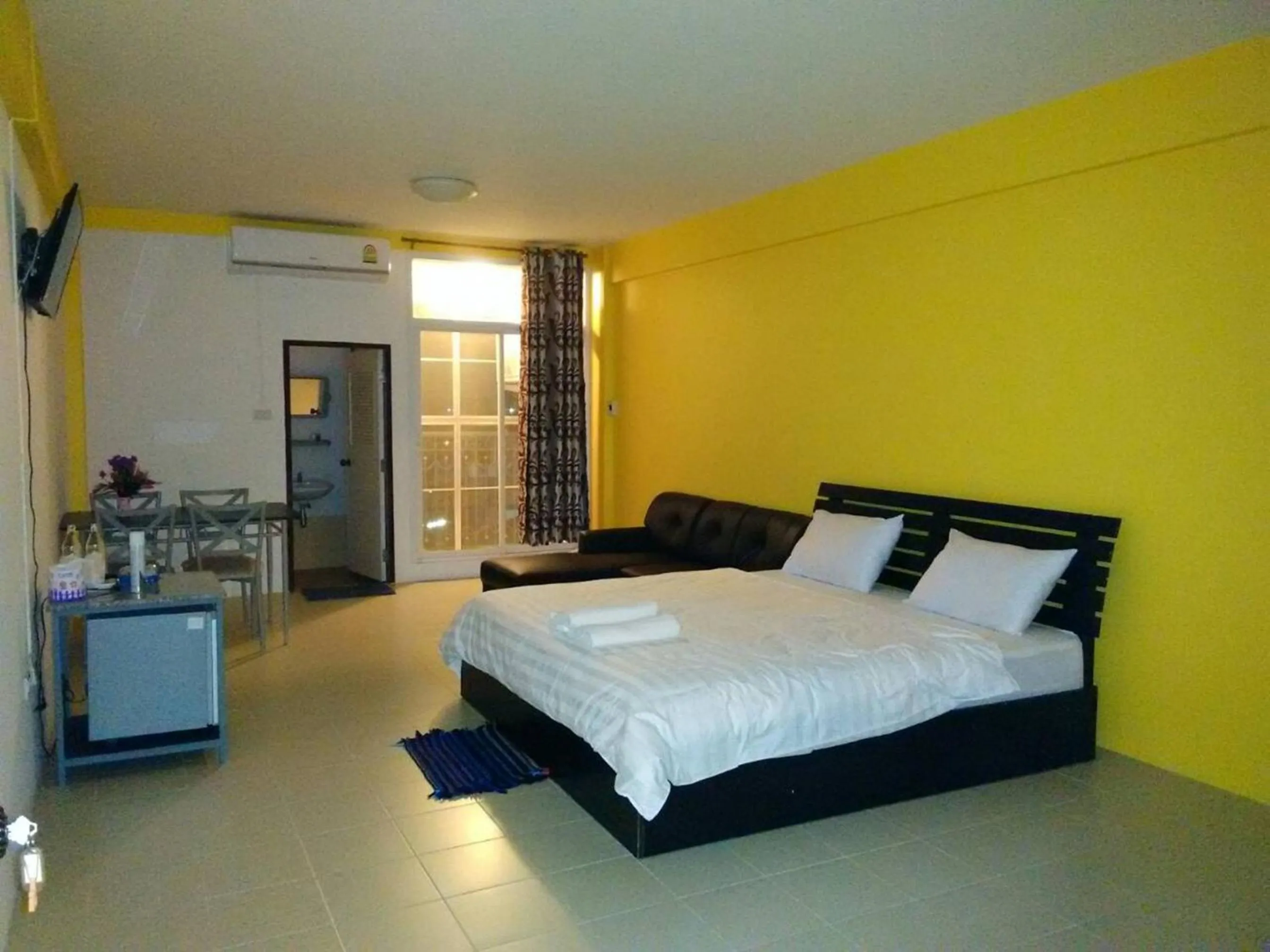 Photo of the whole room, Bed in A&S Residence Kanchanaburi