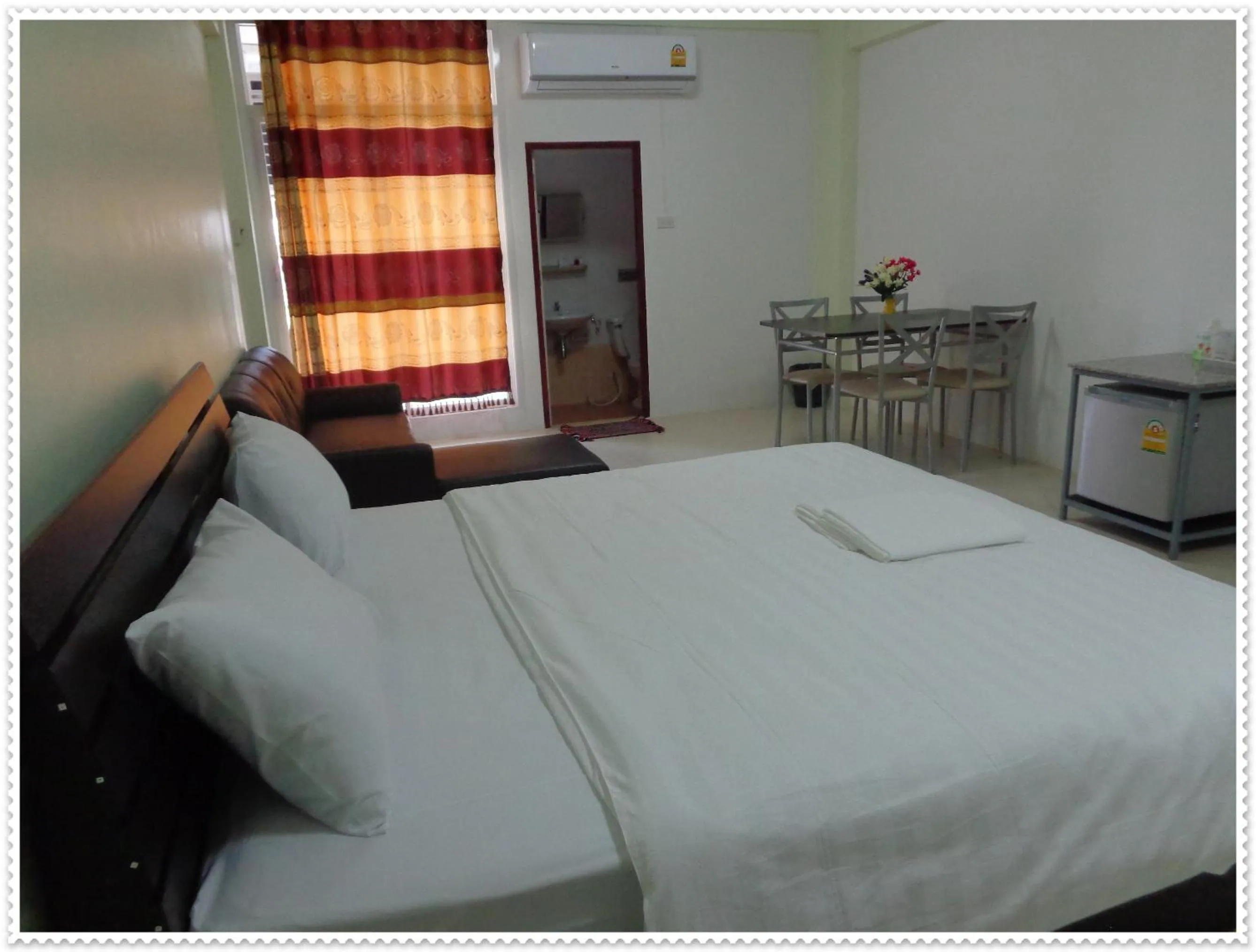 Bed in A&S Residence Kanchanaburi