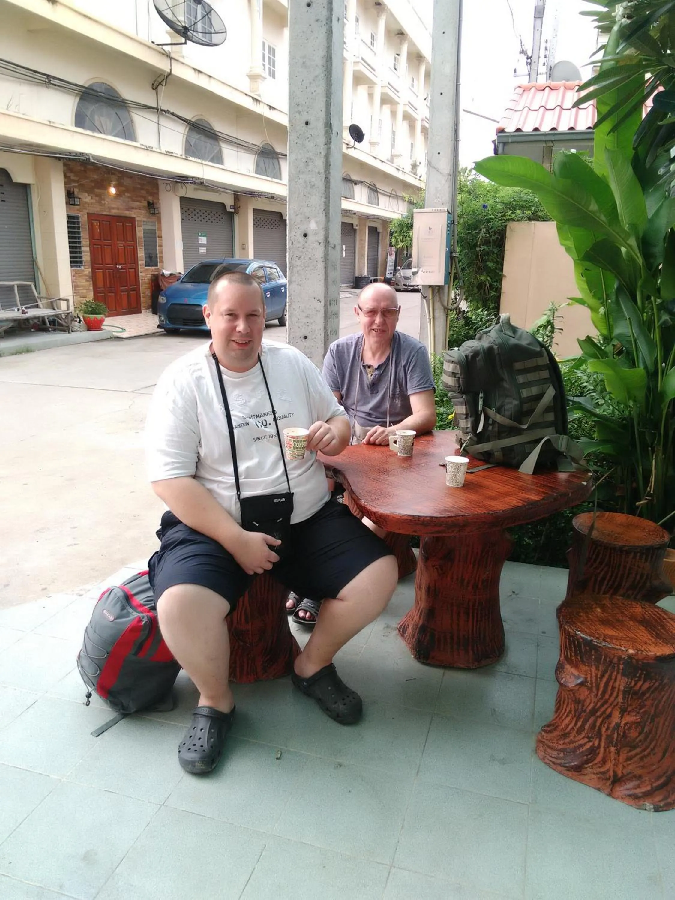 group of guests in A&S Residence Kanchanaburi