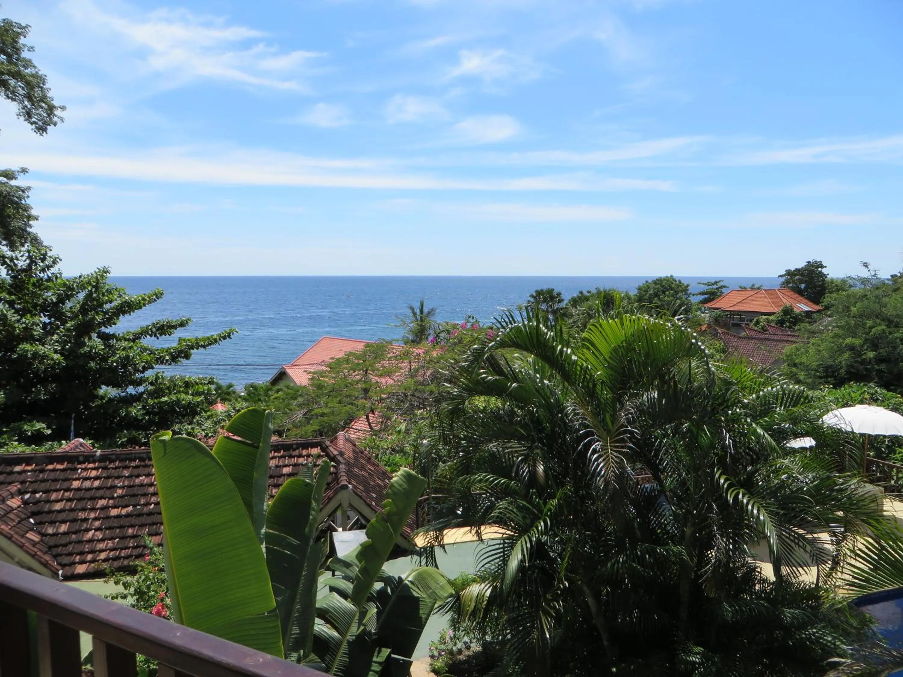 Sea view in Jukung Dive Resort Bali AMED