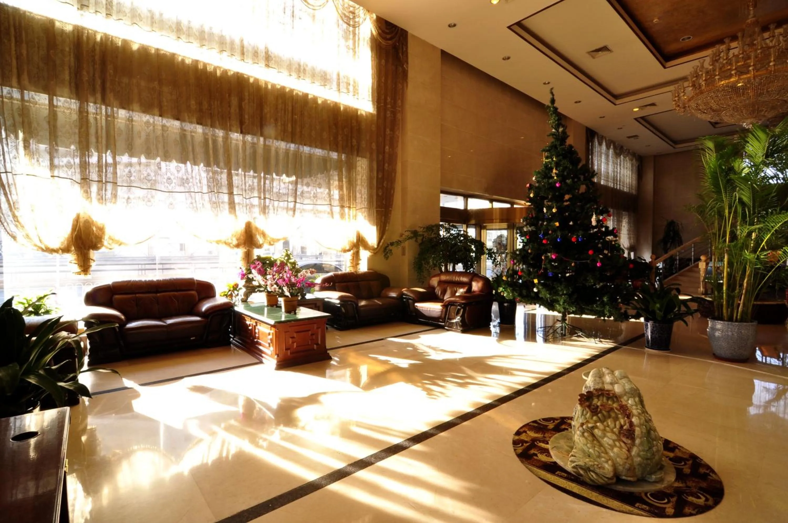 Decorative detail in National Jade Hotel