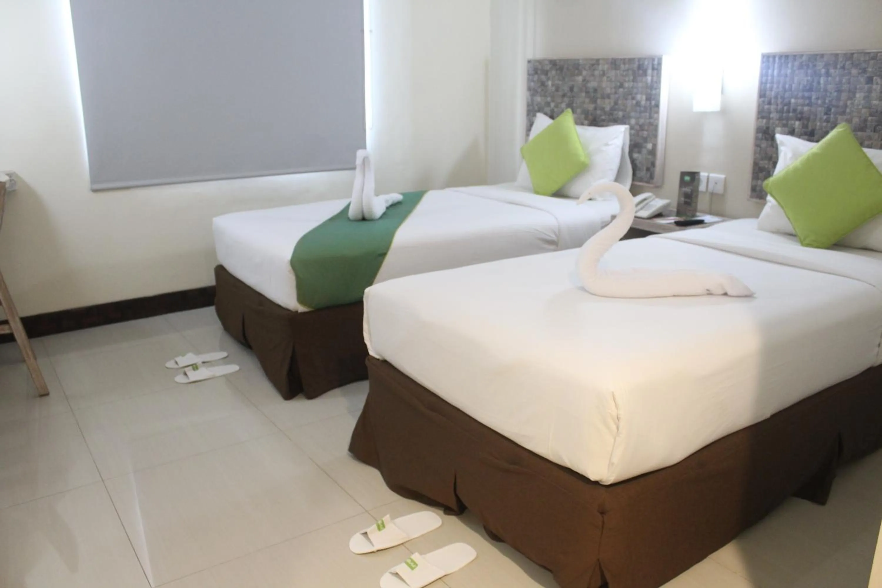 Bed in Greenotel Cilegon