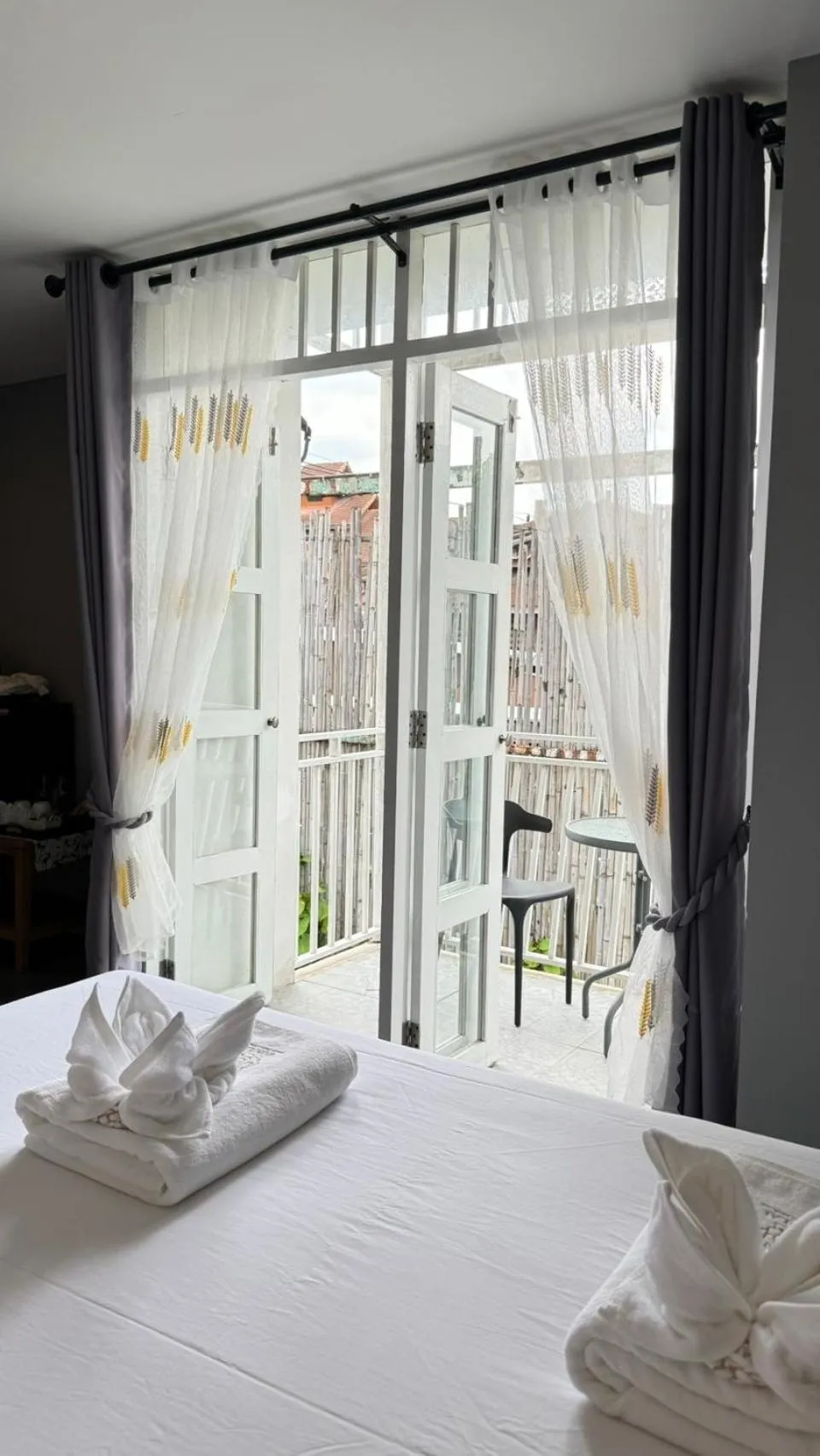 Balcony/Terrace, Bed in WUA LAI Boutique Hotel Chiang Mai