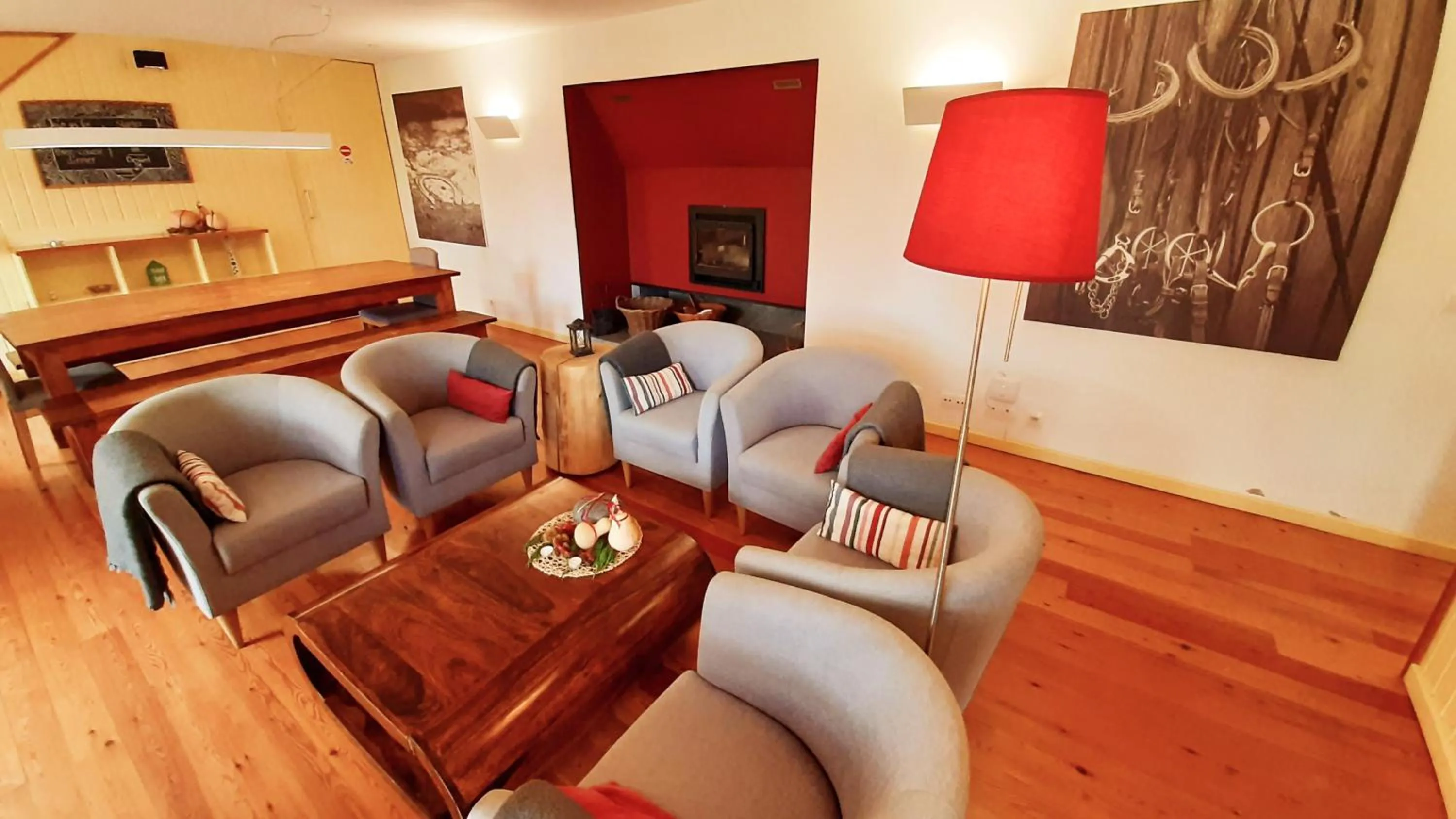 Seating area in Pátio Ecolodge