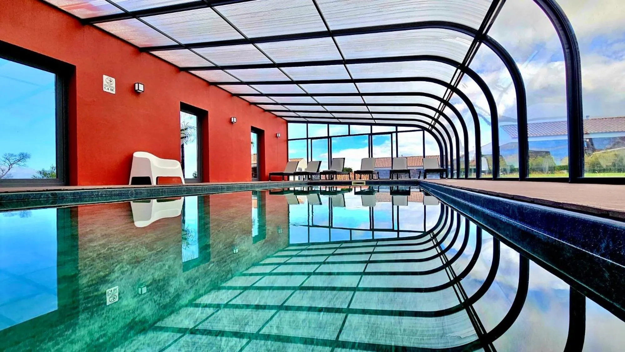 Swimming pool in Pátio Ecolodge