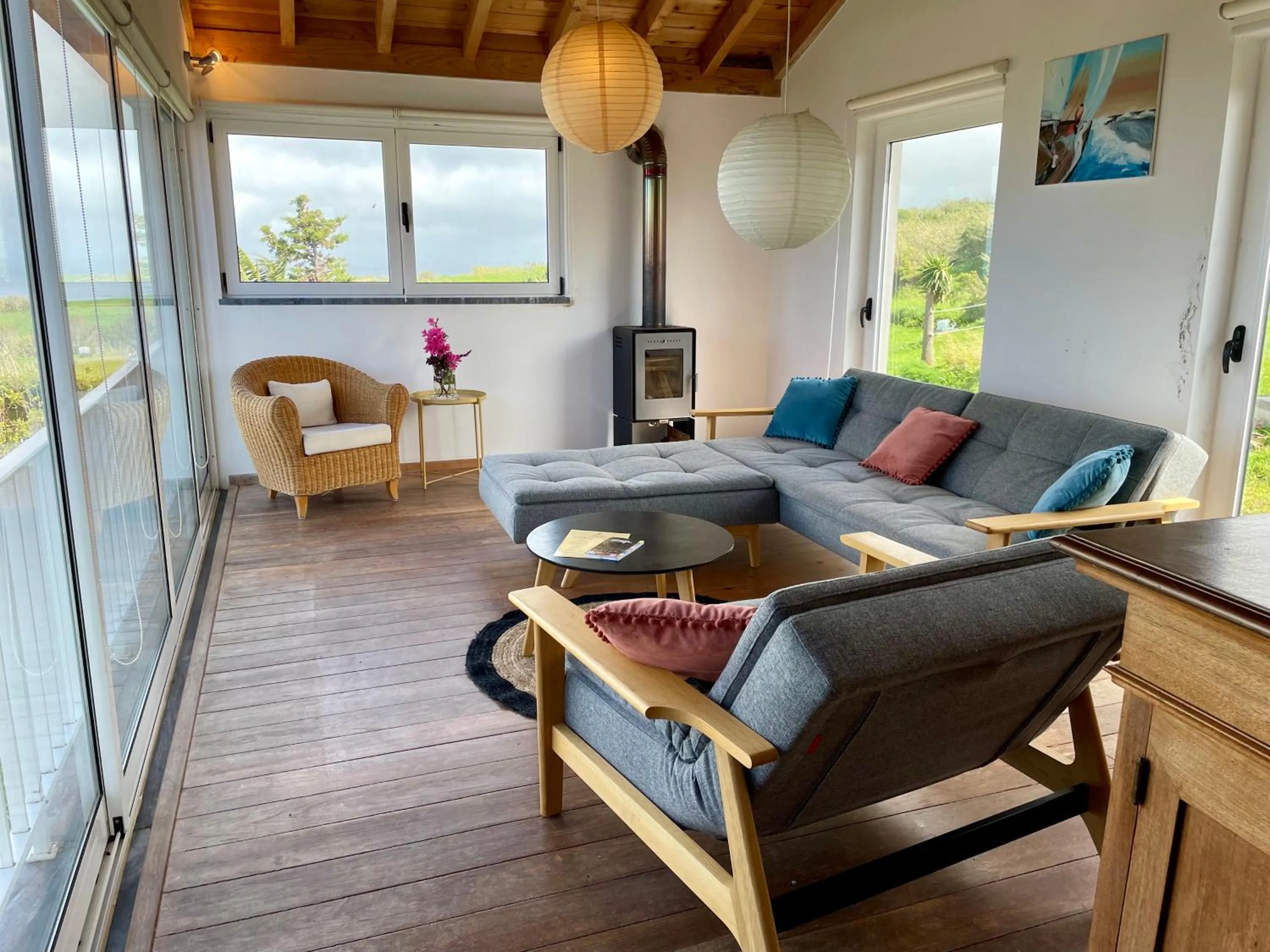 Living room in Pátio Ecolodge