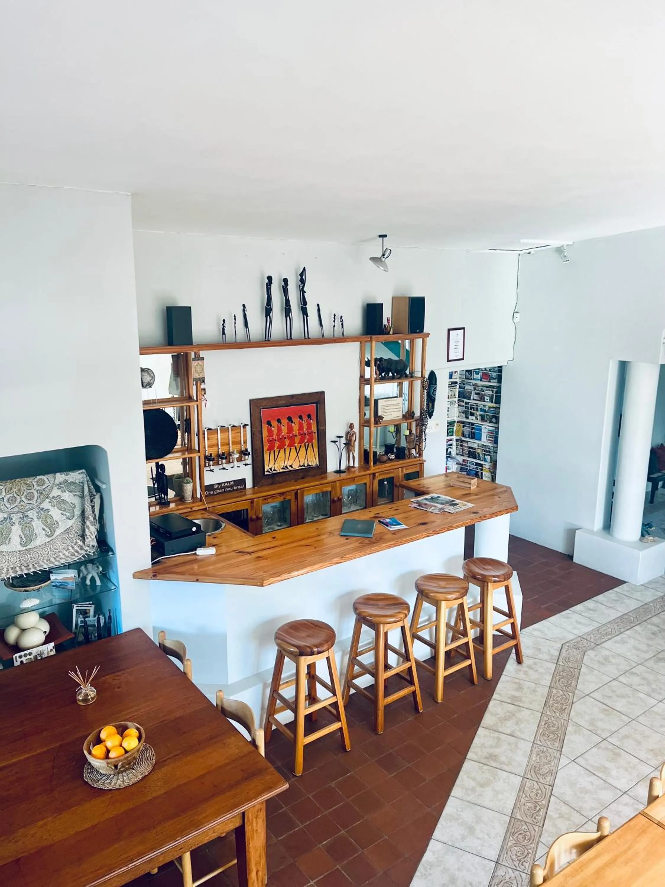 Seating area in Brightwater Lodge