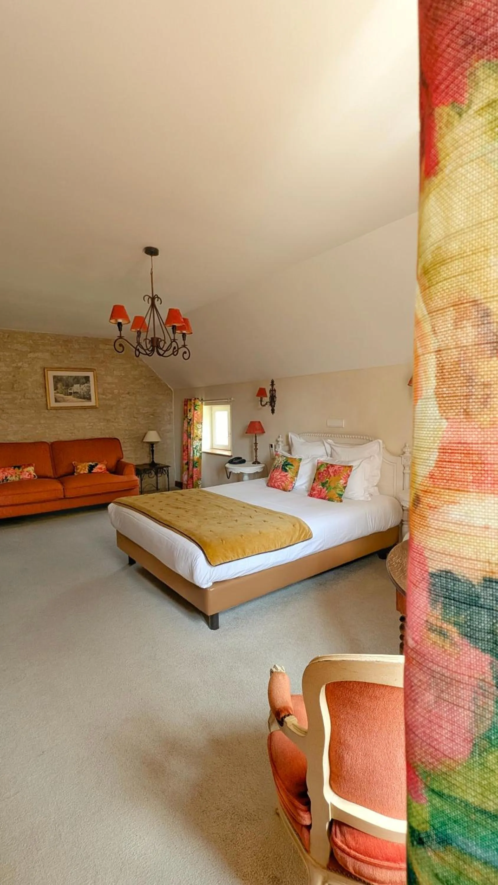 Bed in Hôtel Le Clos