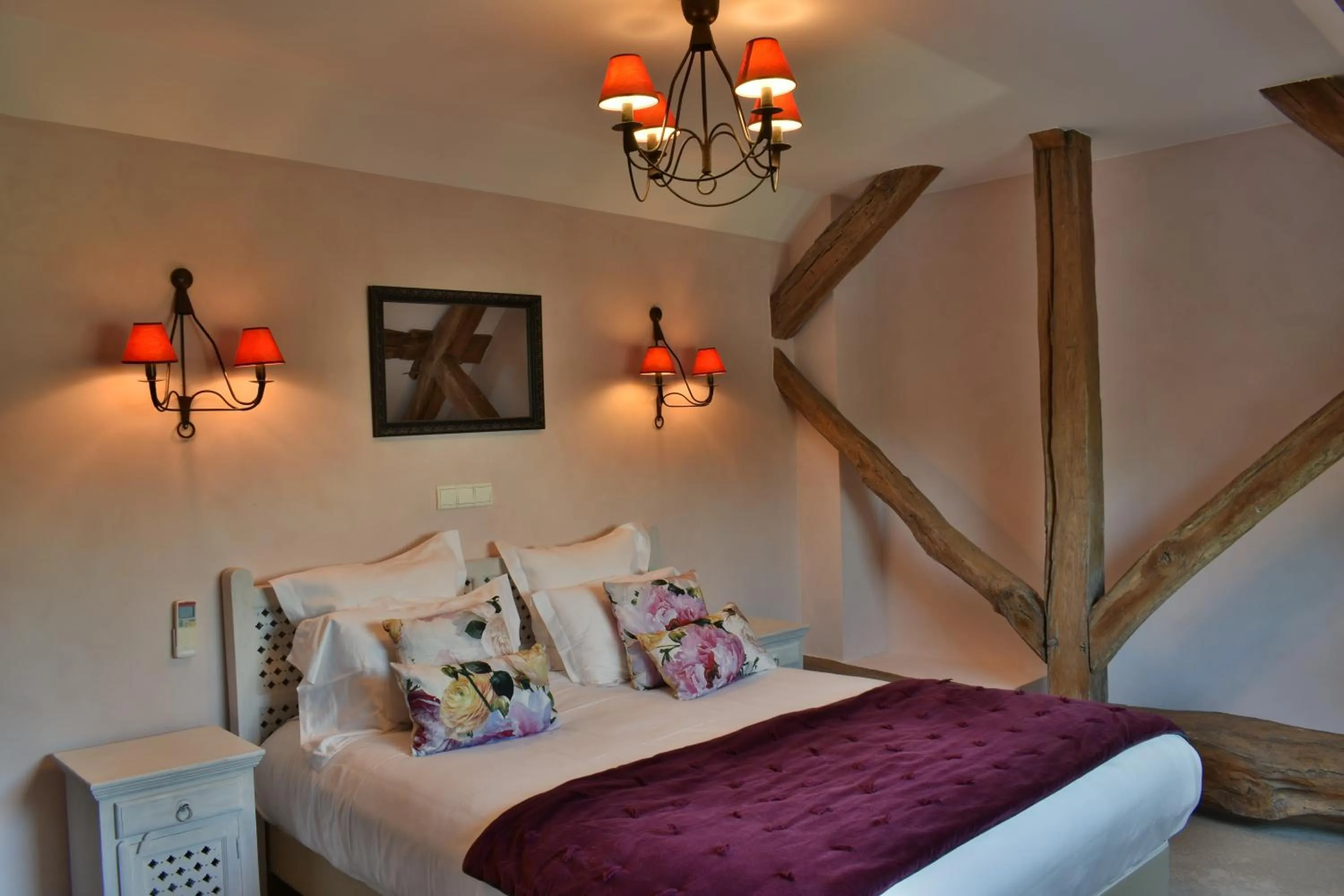 Bed in Hôtel Le Clos