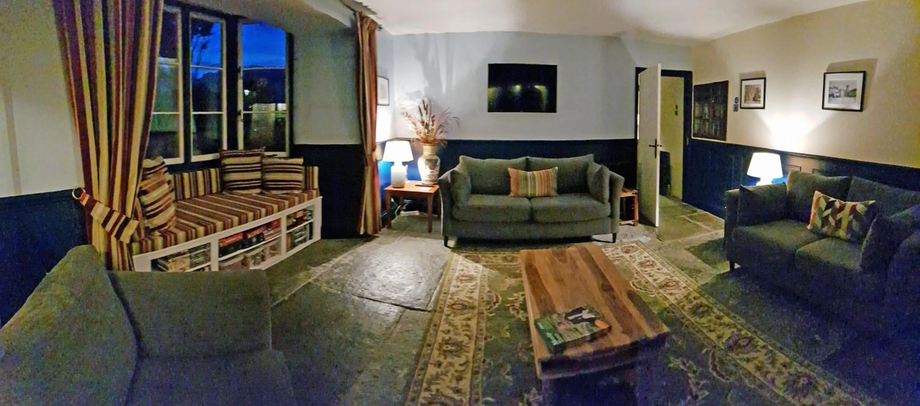 Communal lounge/ TV room in Old Manor House