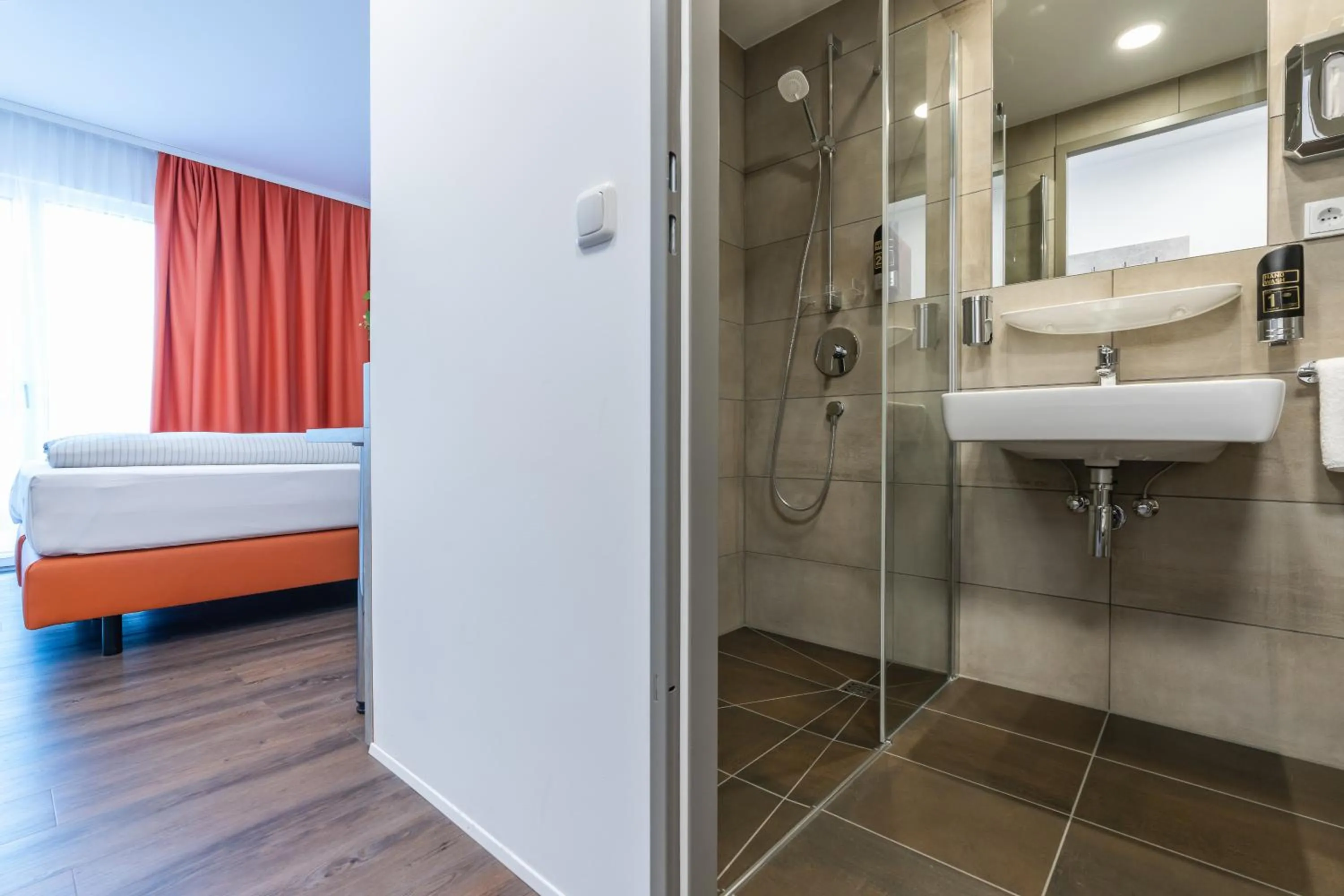 Bed in Seehotel Forst