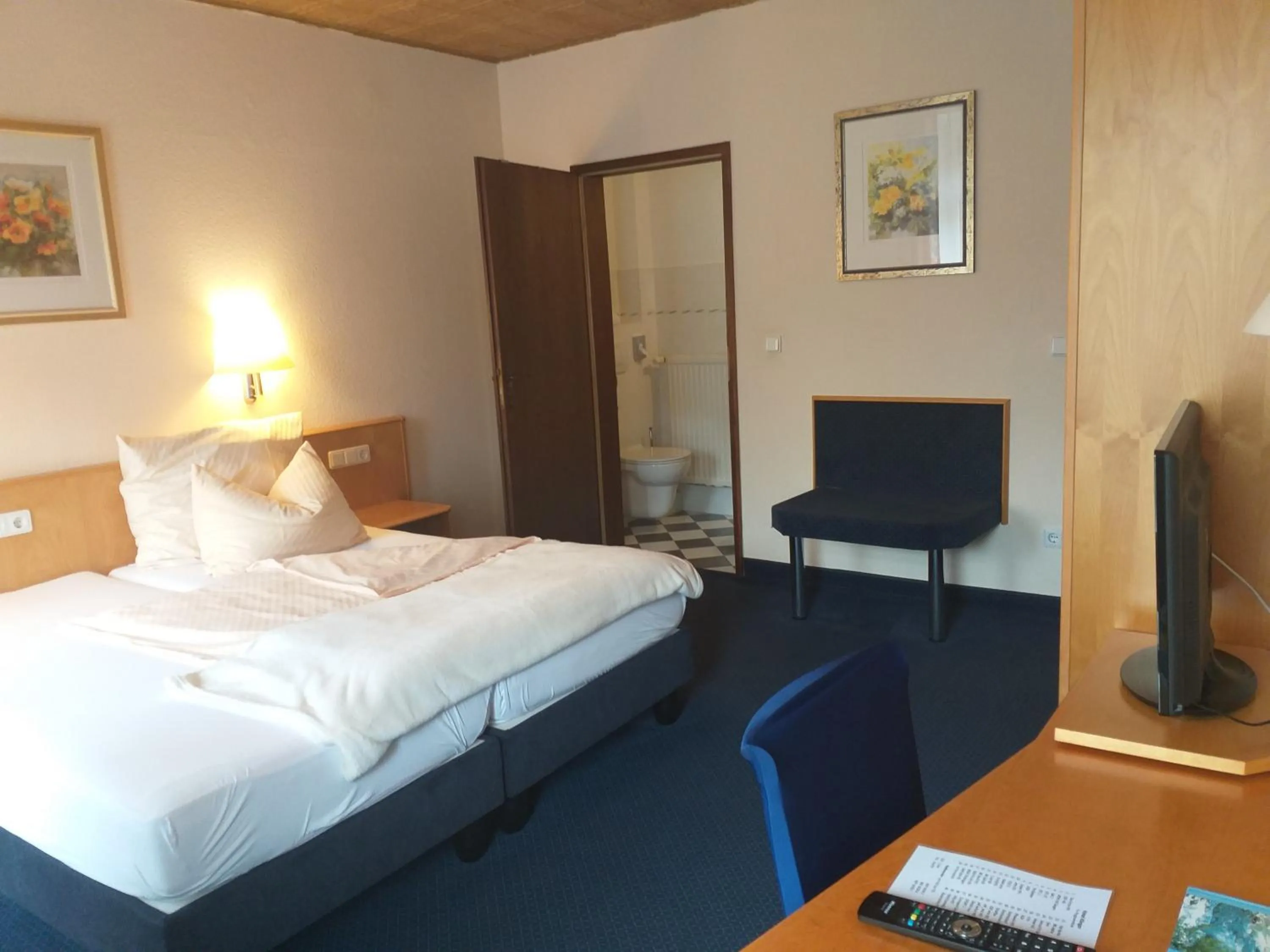 Bed in Hotel Klinger