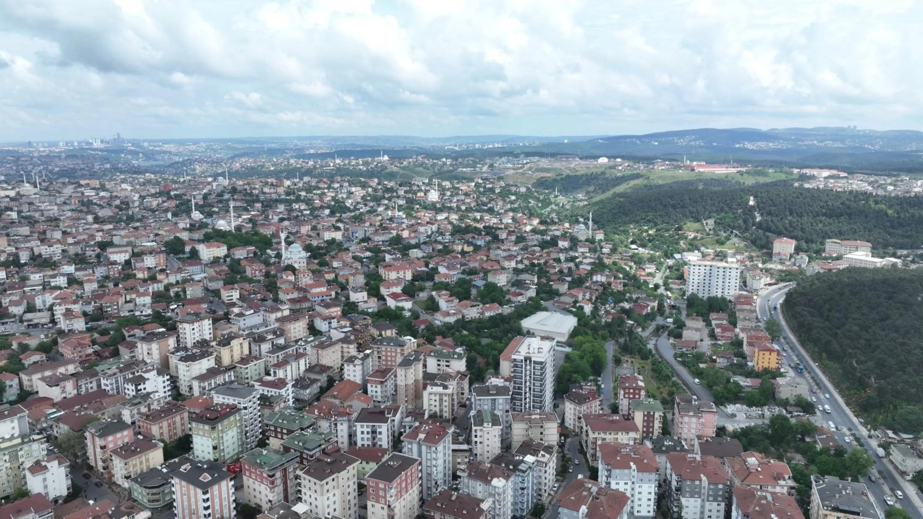 City view in Fraser Place Antasya Istanbul