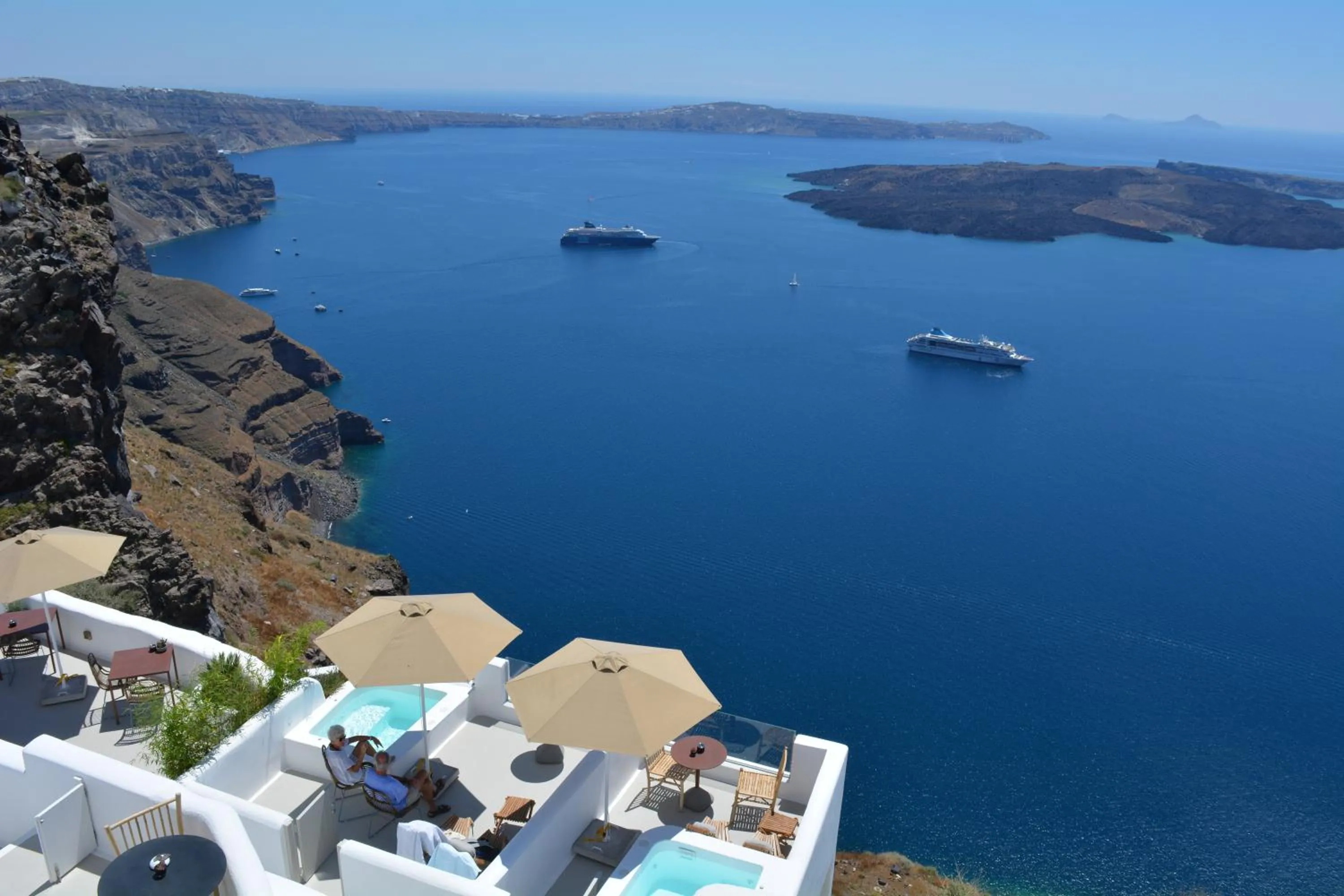 Patio in Cocoon Suites