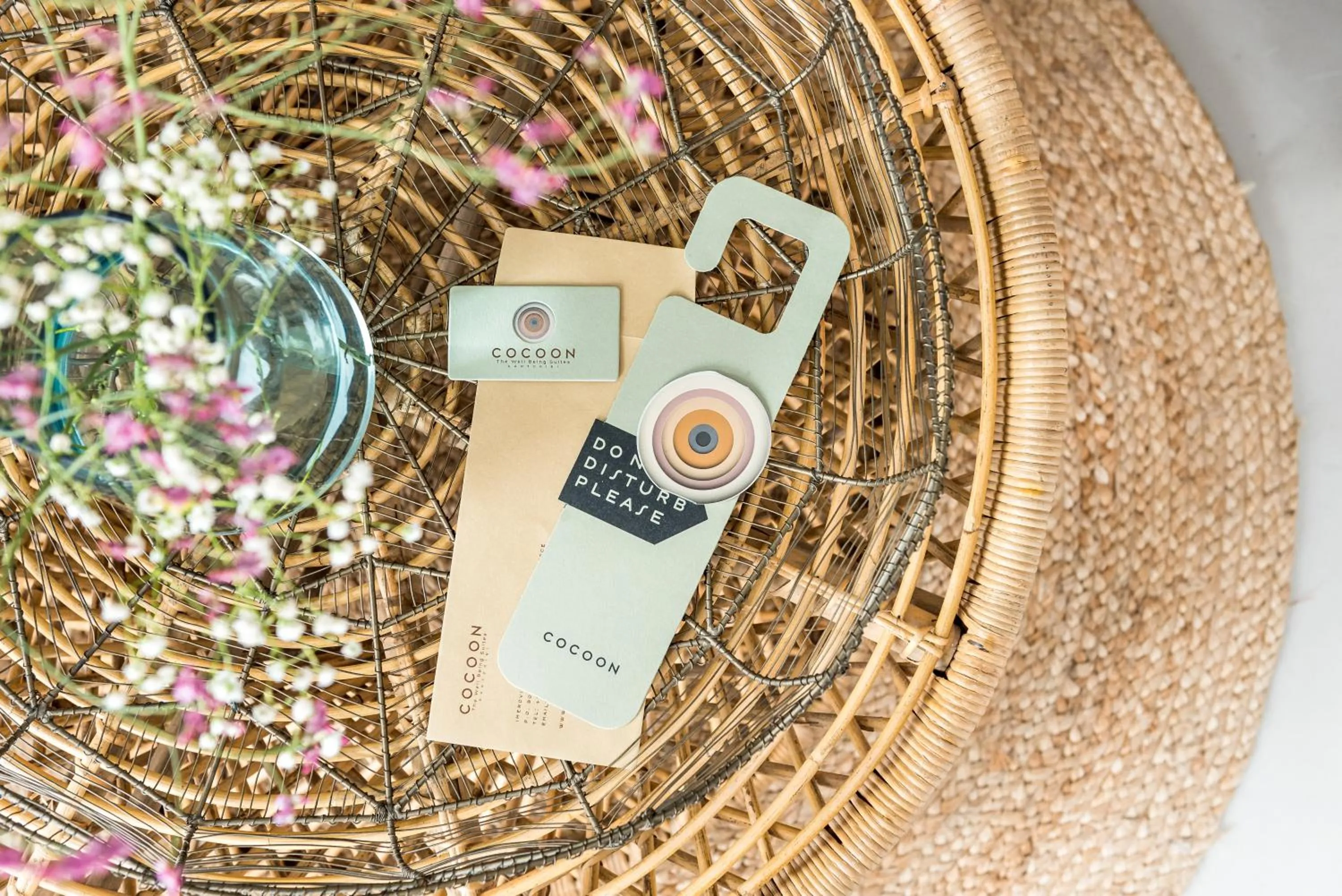 Decorative detail in Cocoon Suites