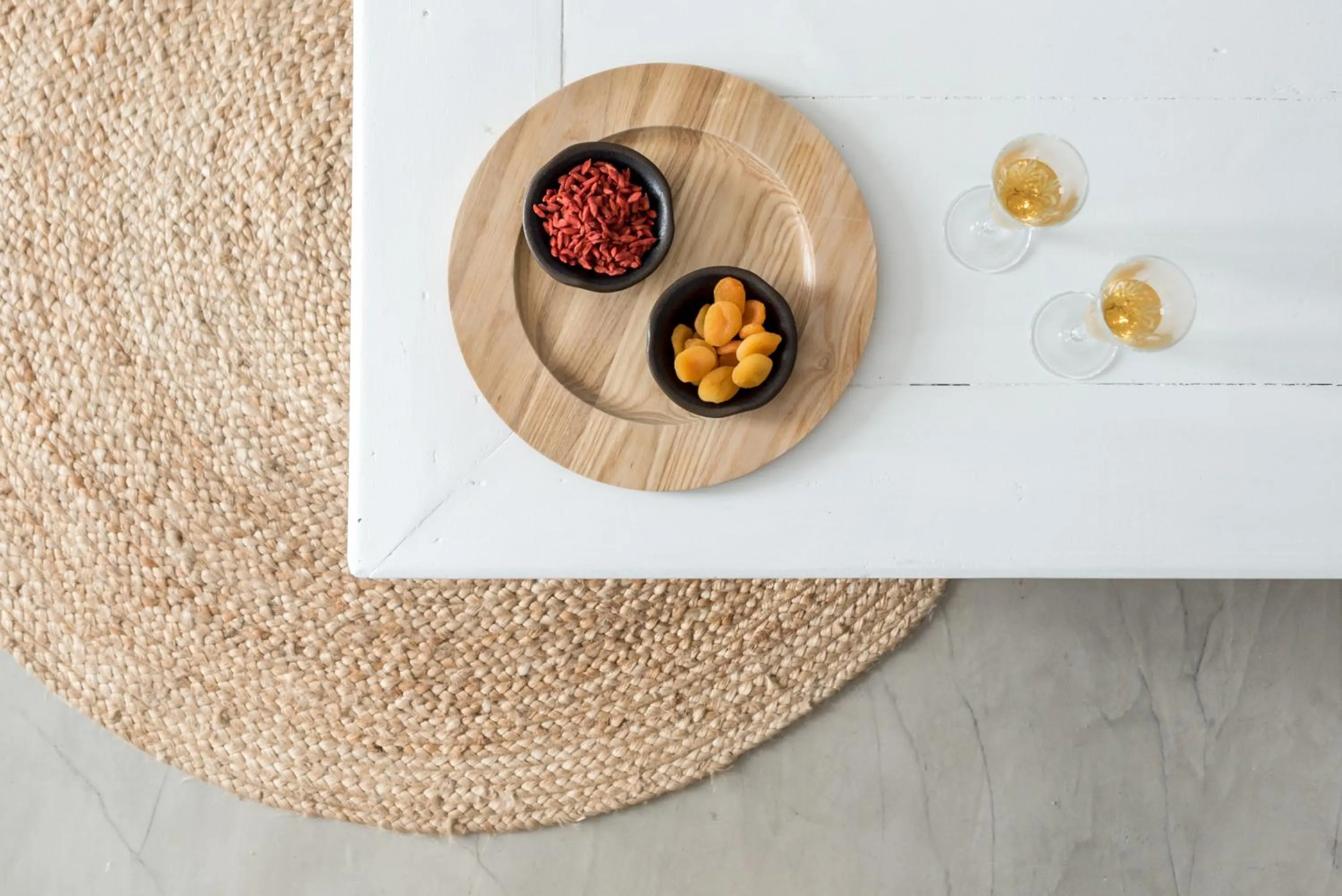 Living room in Cocoon Suites