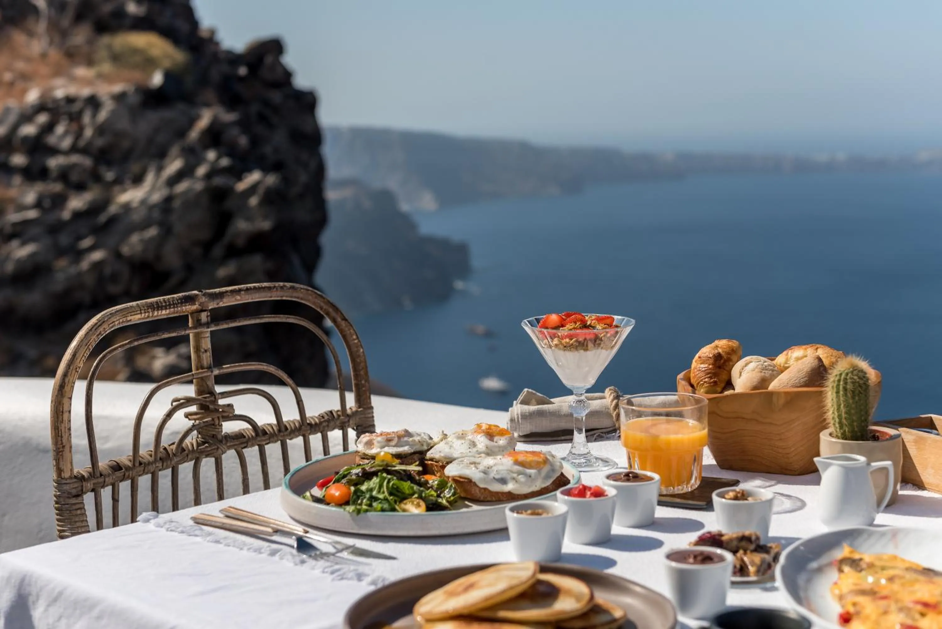 Food close-up in Cocoon Suites