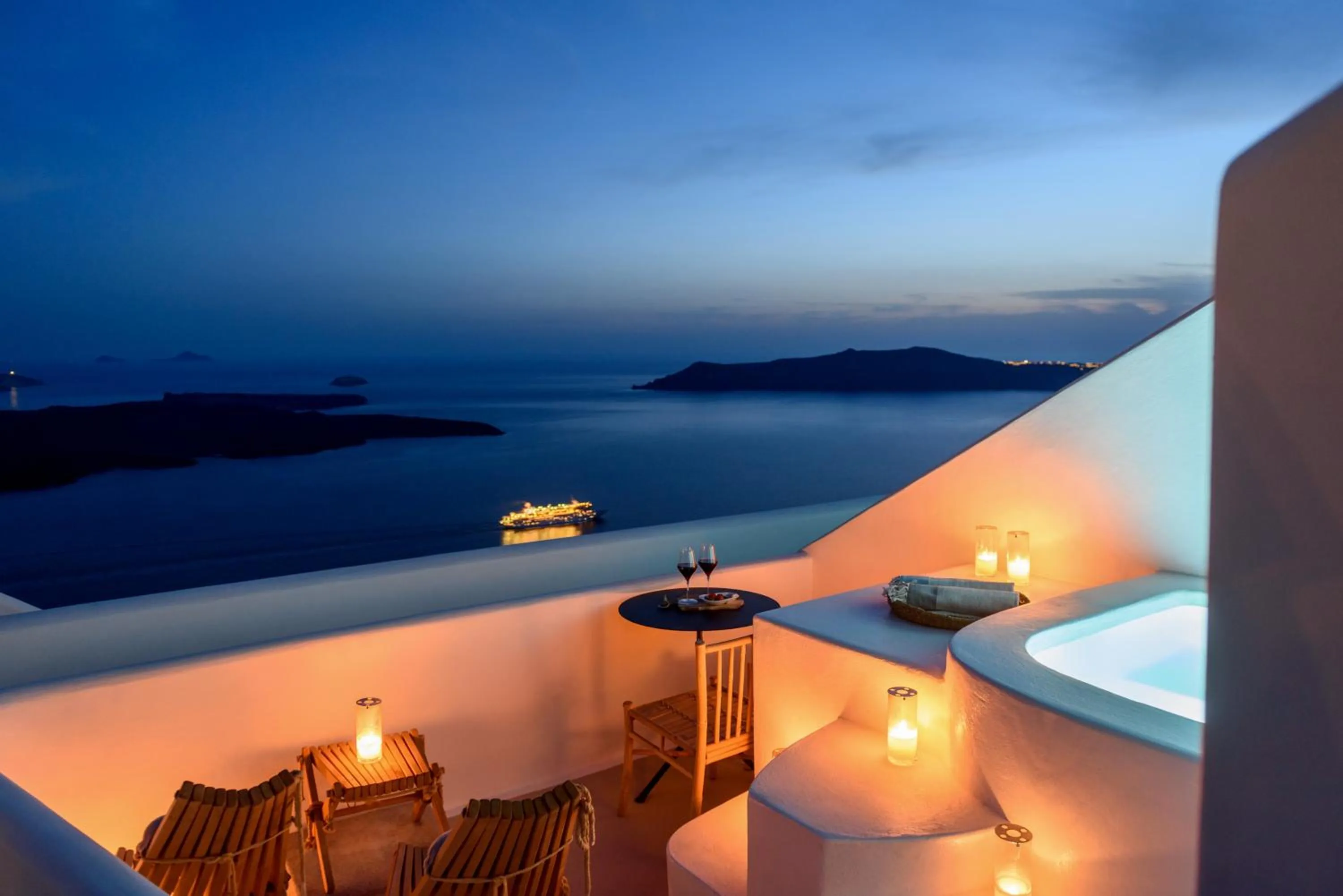 Patio in Cocoon Suites