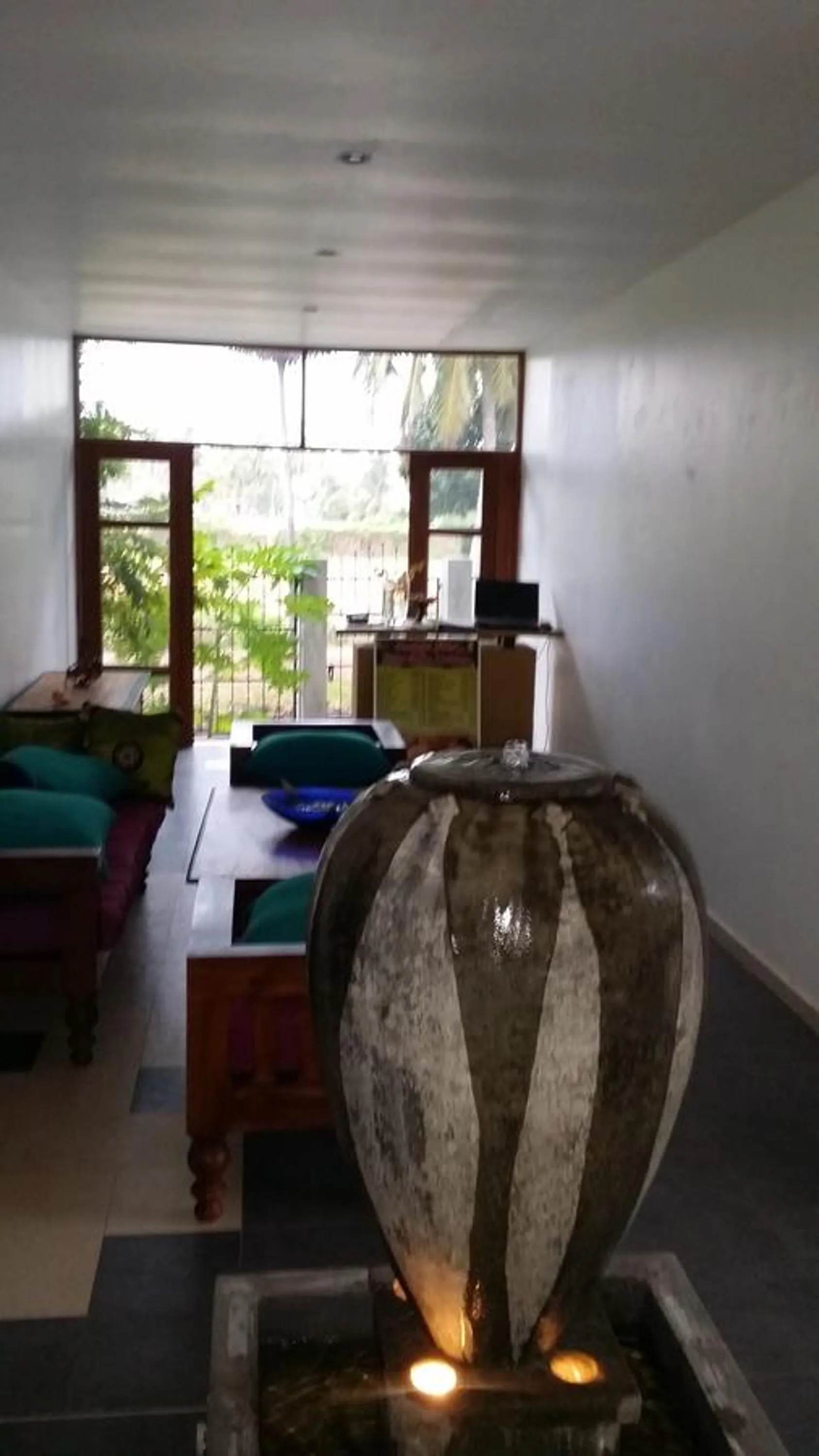 Decorative detail in Villa Kapuru