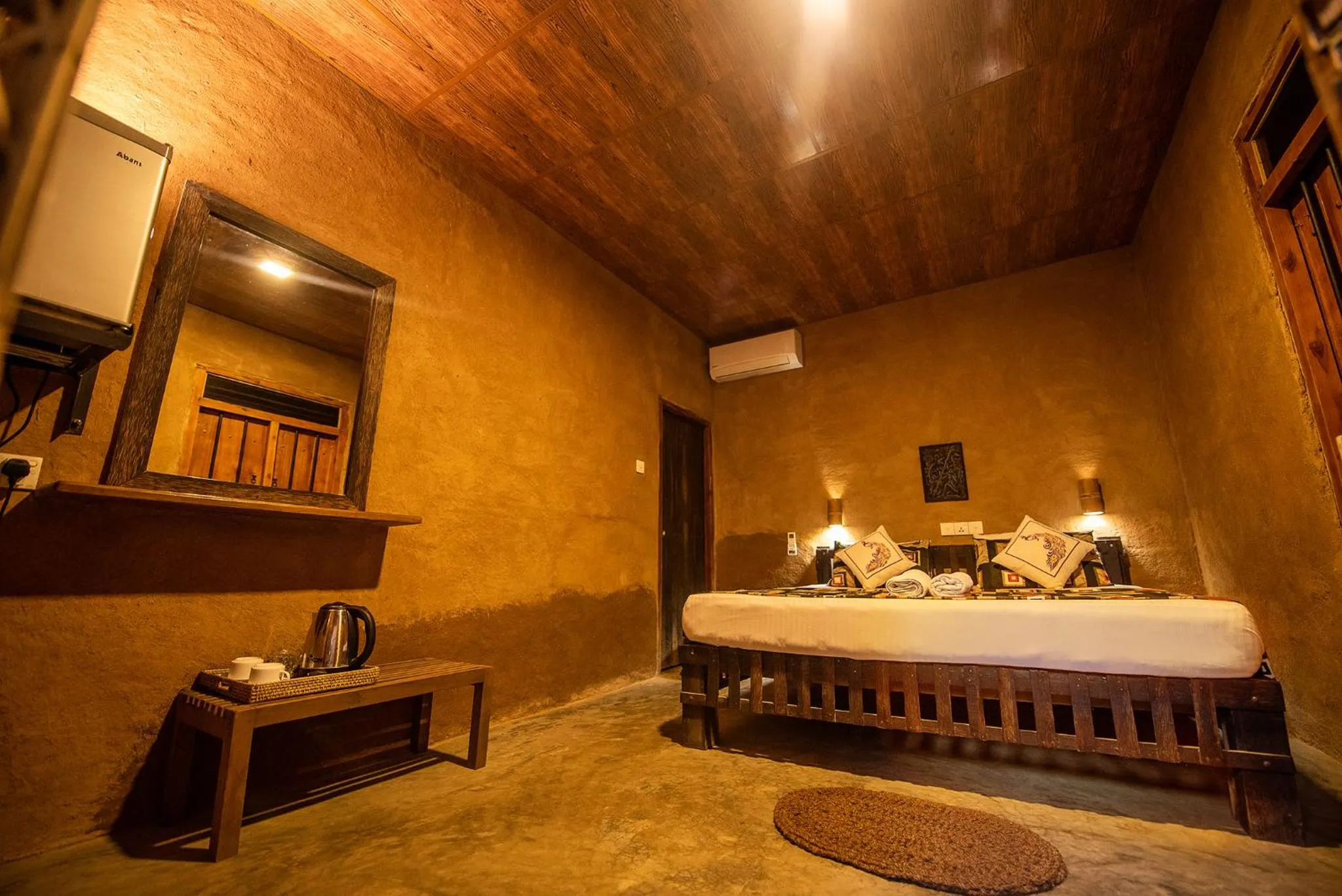 Bed in Private Organic House
