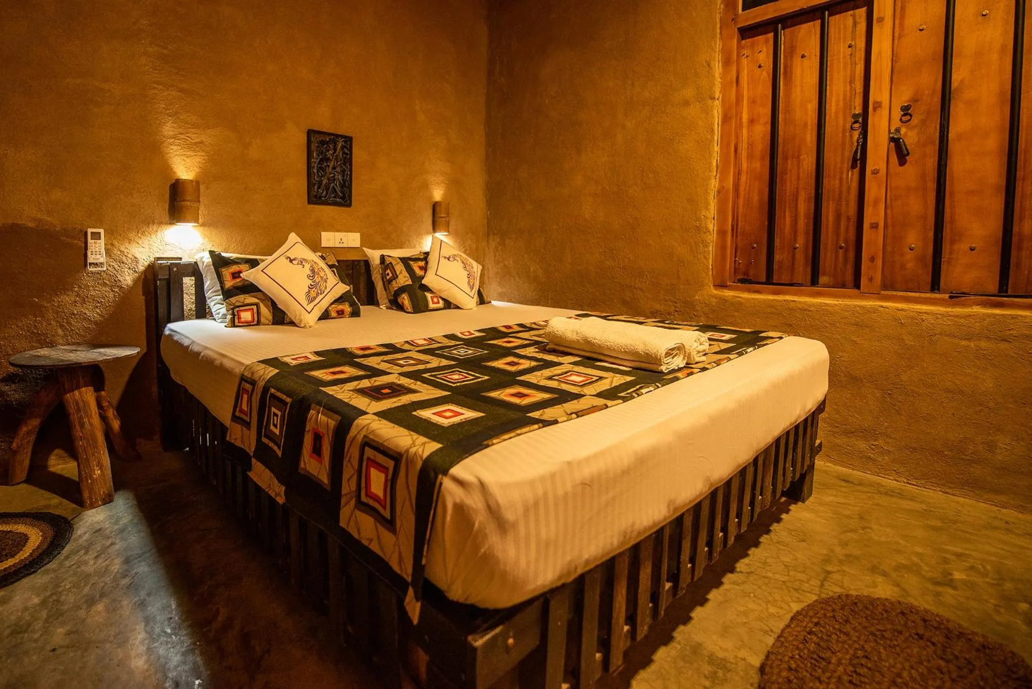 Bed in Private Organic House