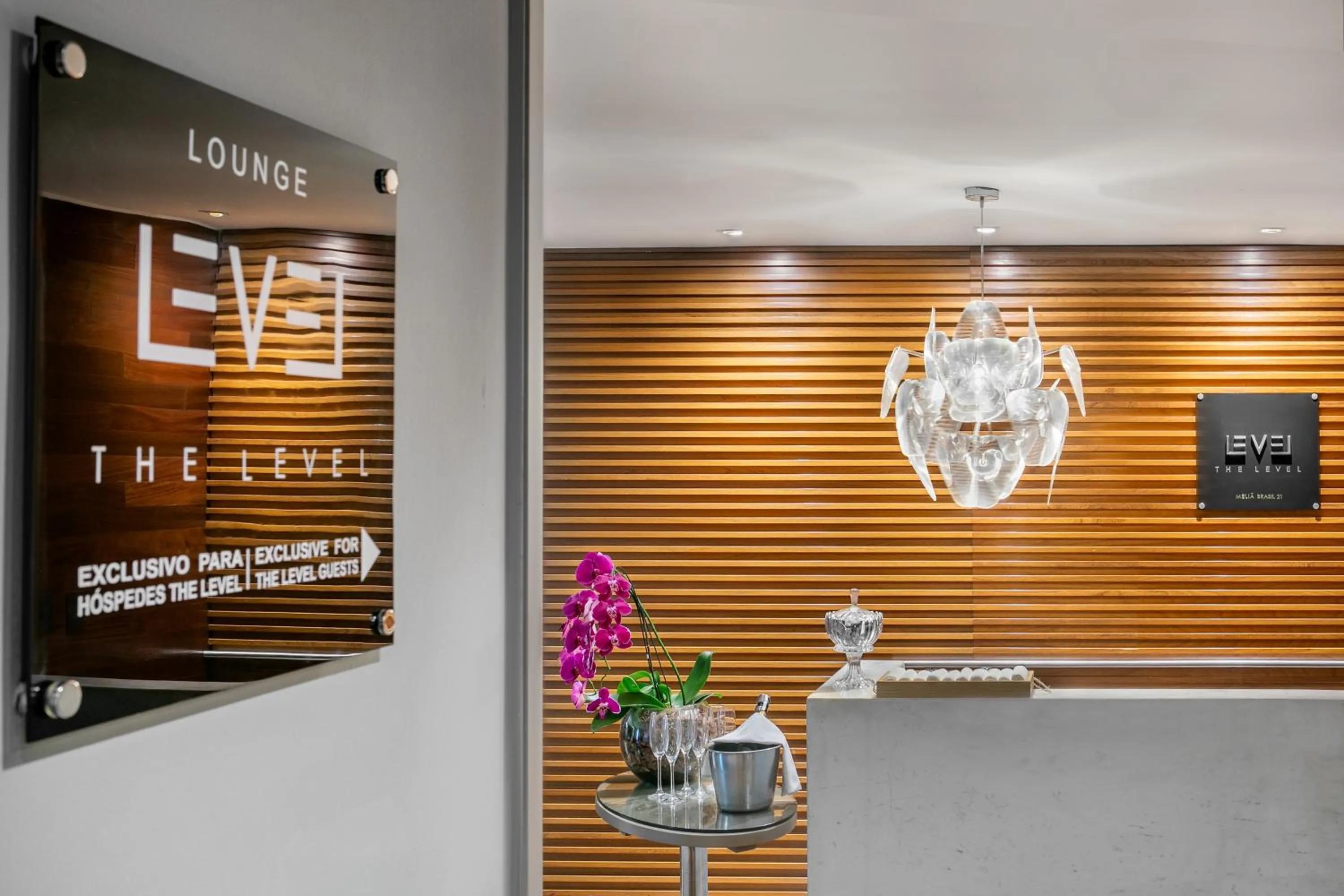 Lounge or bar in Meliá Brasil 21