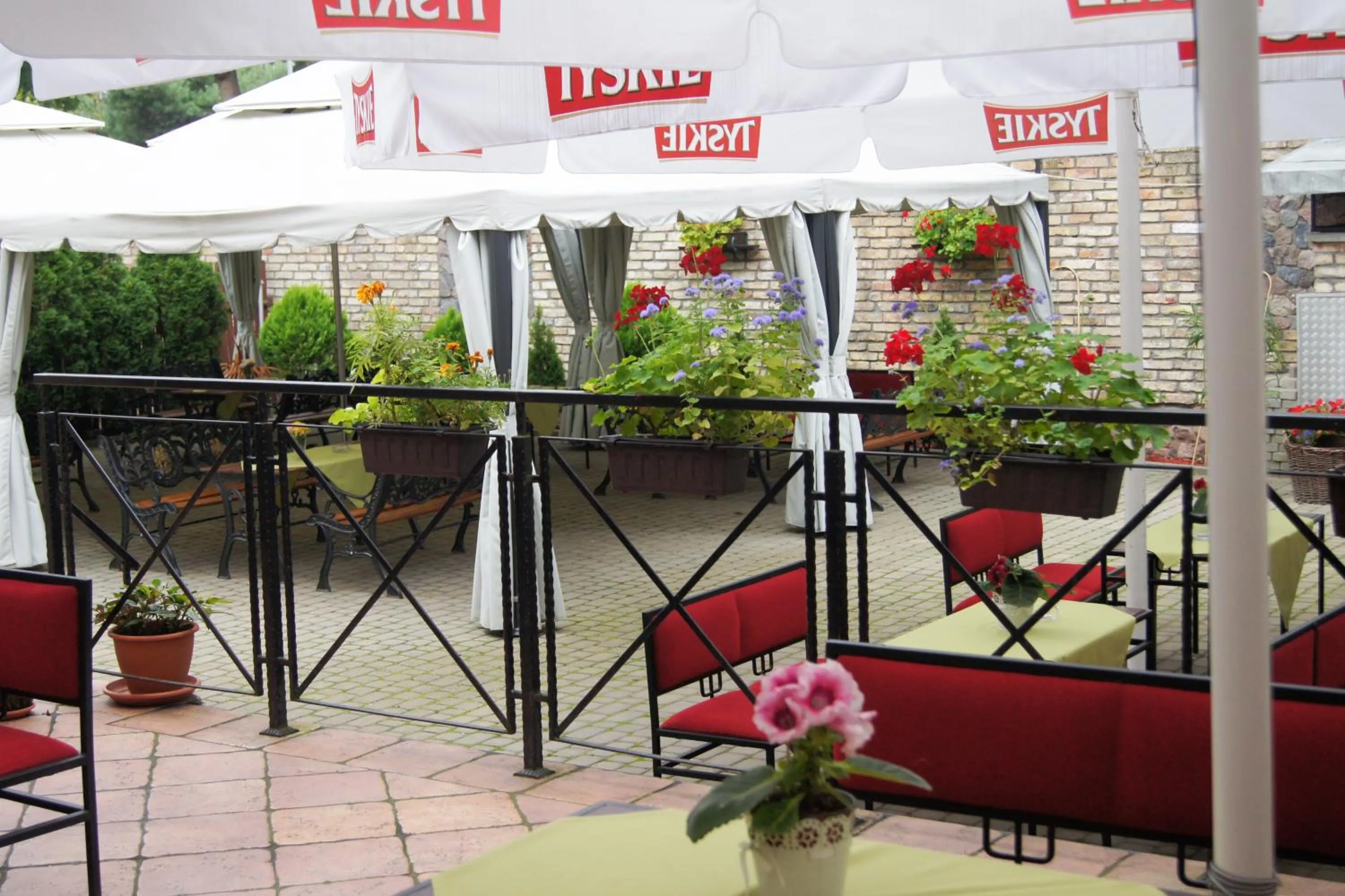 Balcony/Terrace in Hotel POD HERBEM -POKOJE OZONOWANE