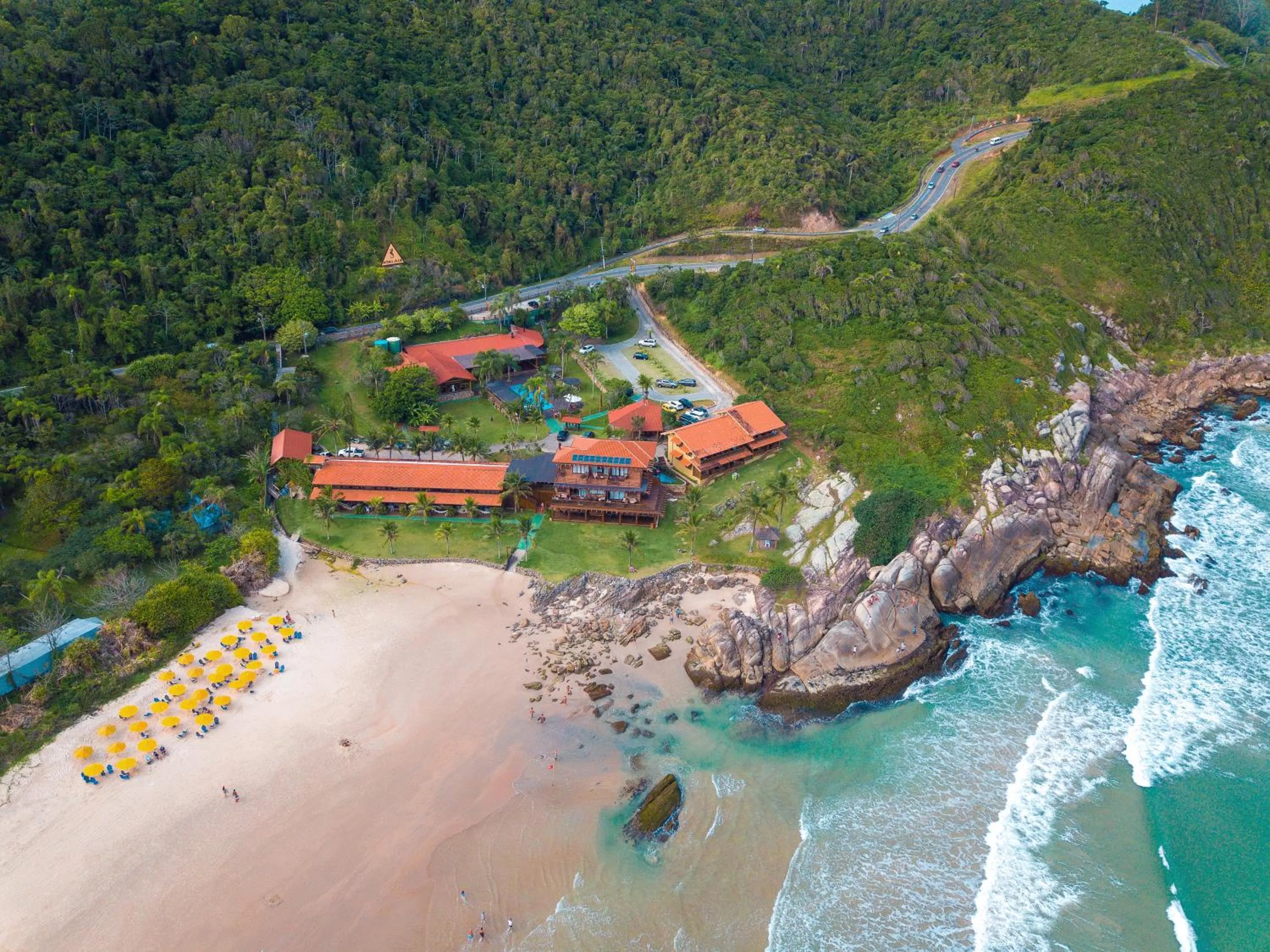Bird's eye view in Hotel Atalaia do Mariscal