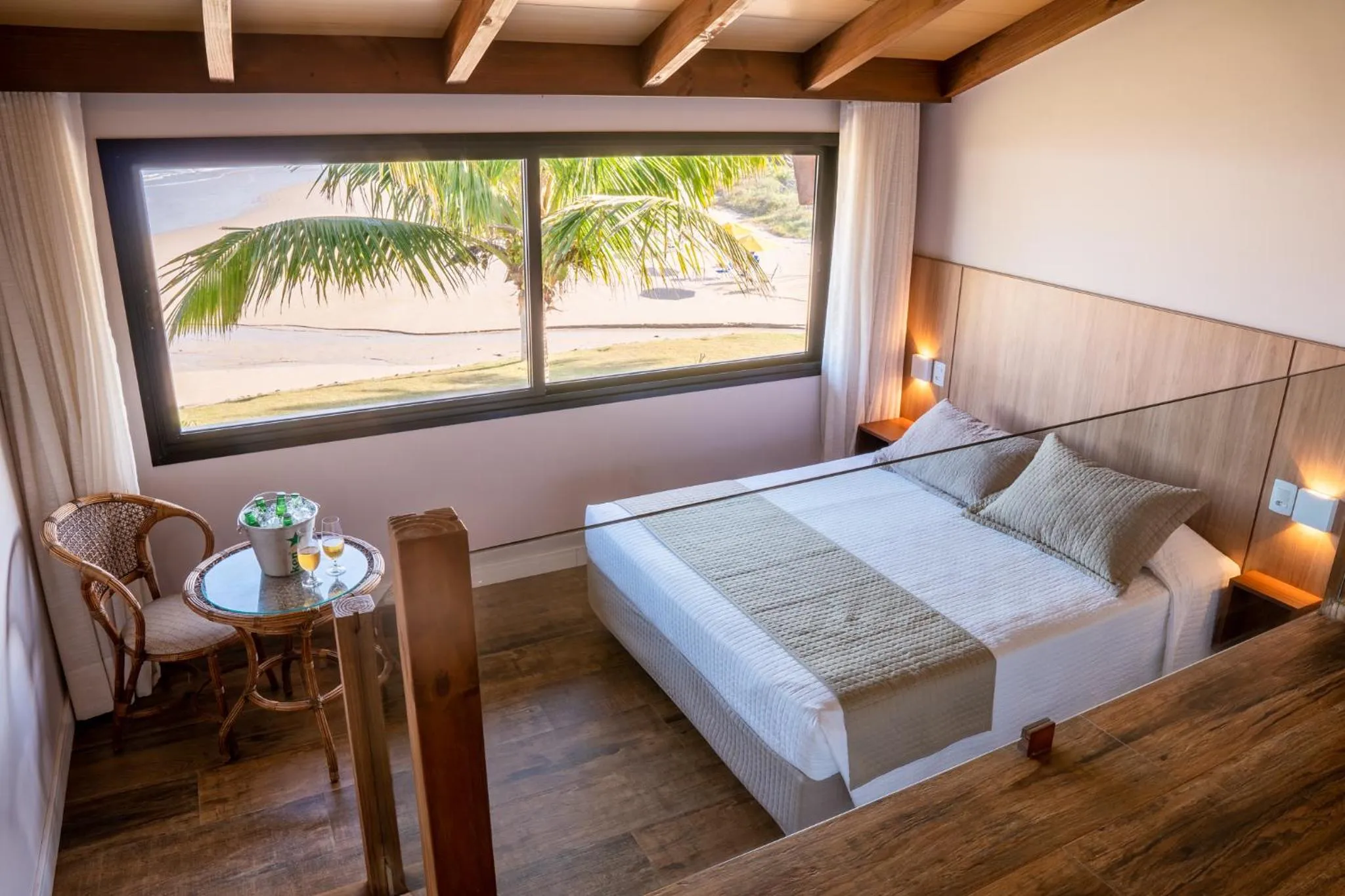 Bedroom, Bed in Hotel Atalaia do Mariscal