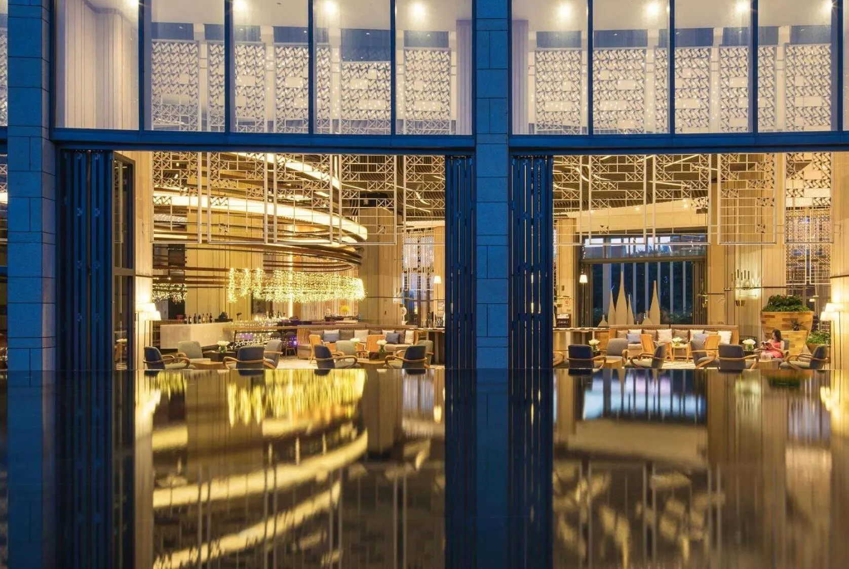 Lobby or reception in Ramada Plaza by Wyndham Sanya Bay