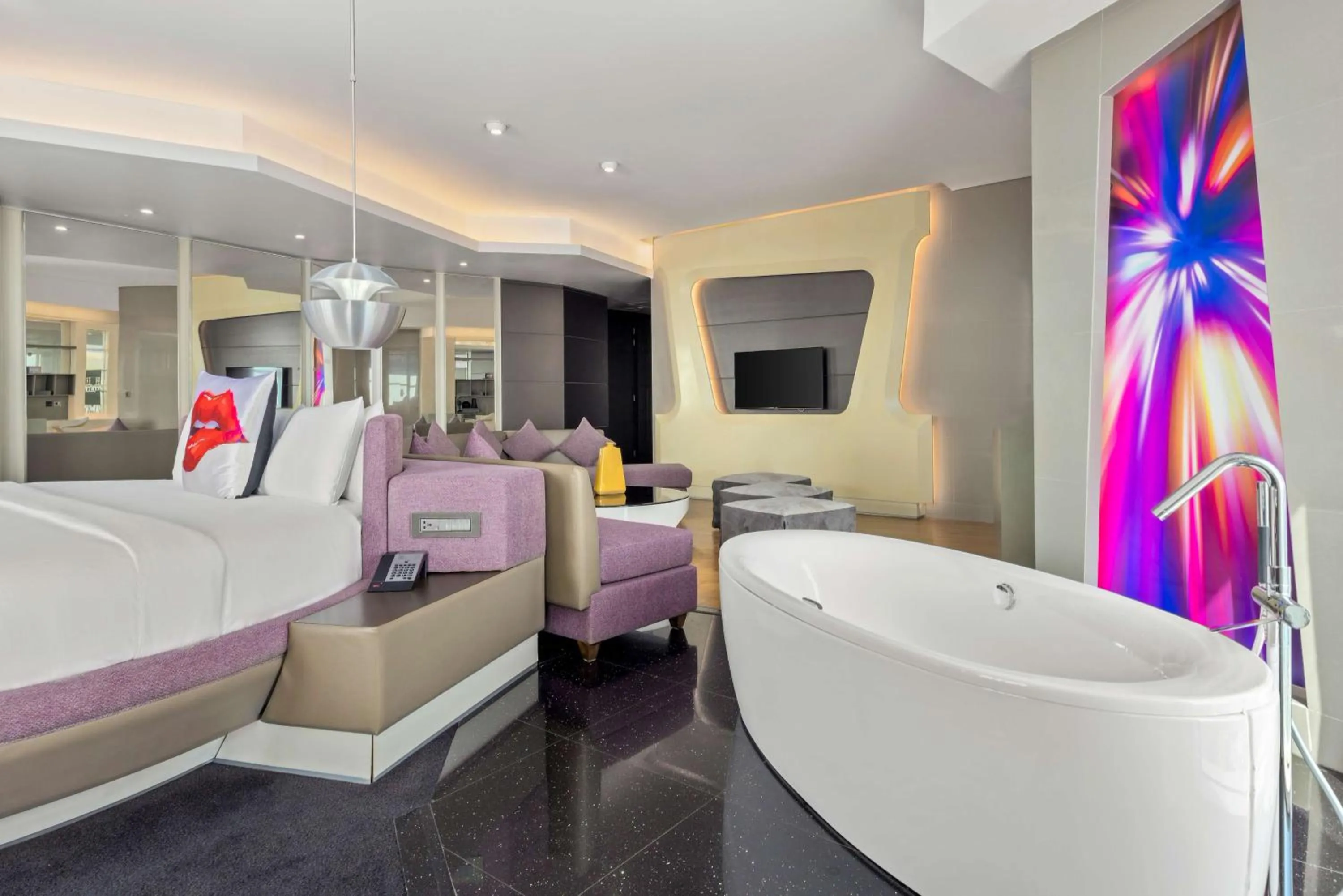 Bathroom in V Hotel Dubai, Curio Collection by Hilton