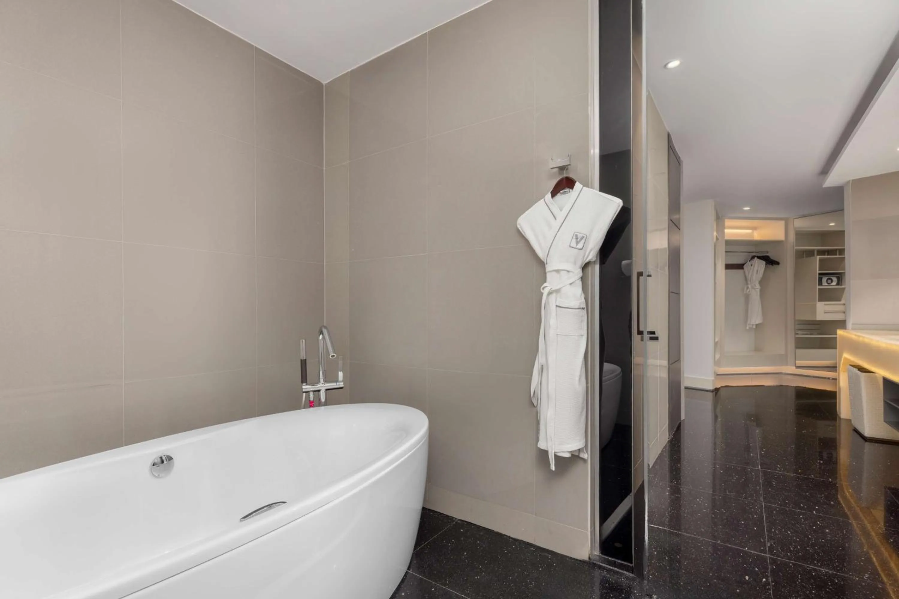 Bathroom in V Hotel Dubai, Curio Collection by Hilton