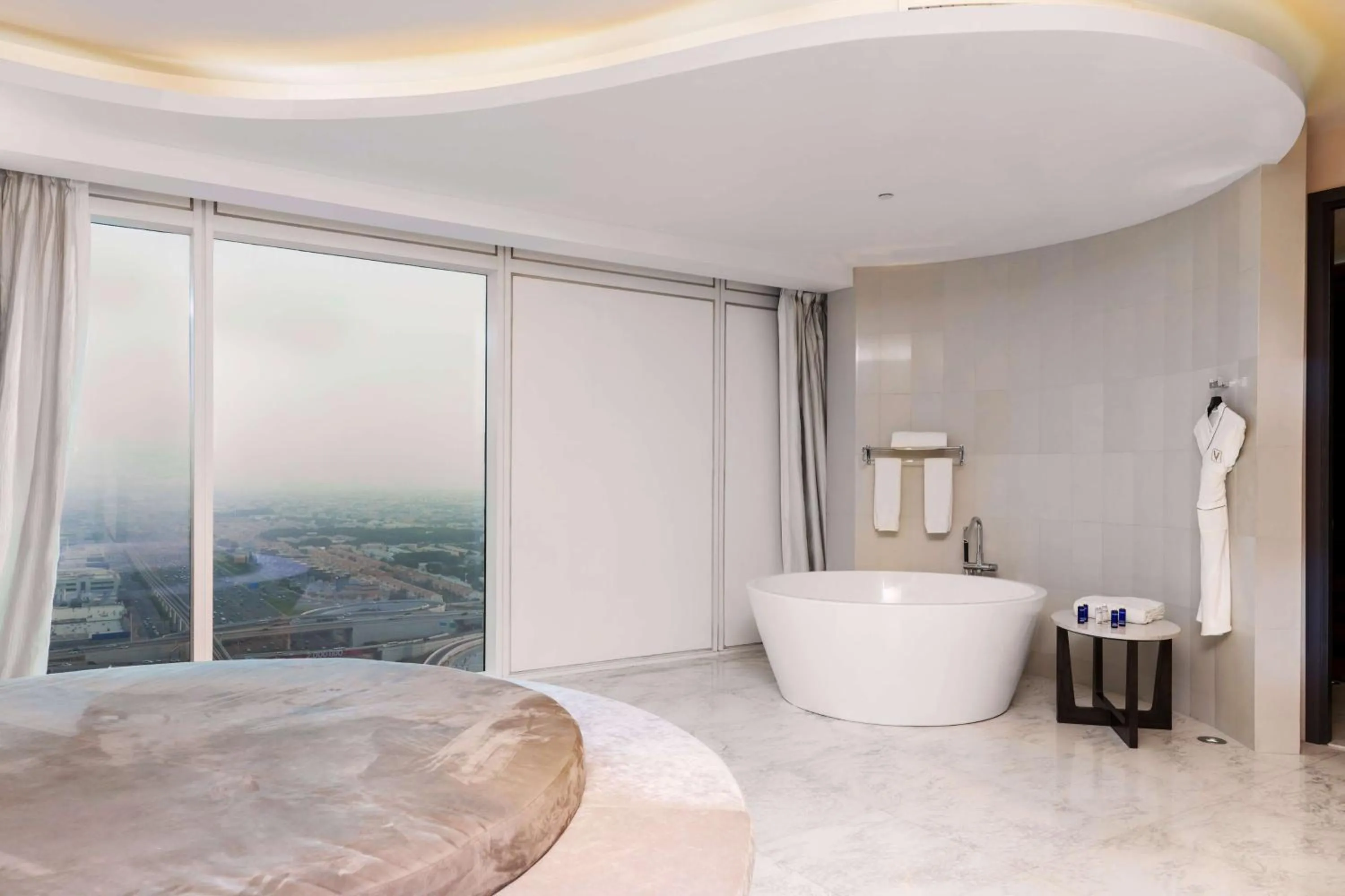 Bathroom in V Hotel Dubai, Curio Collection by Hilton