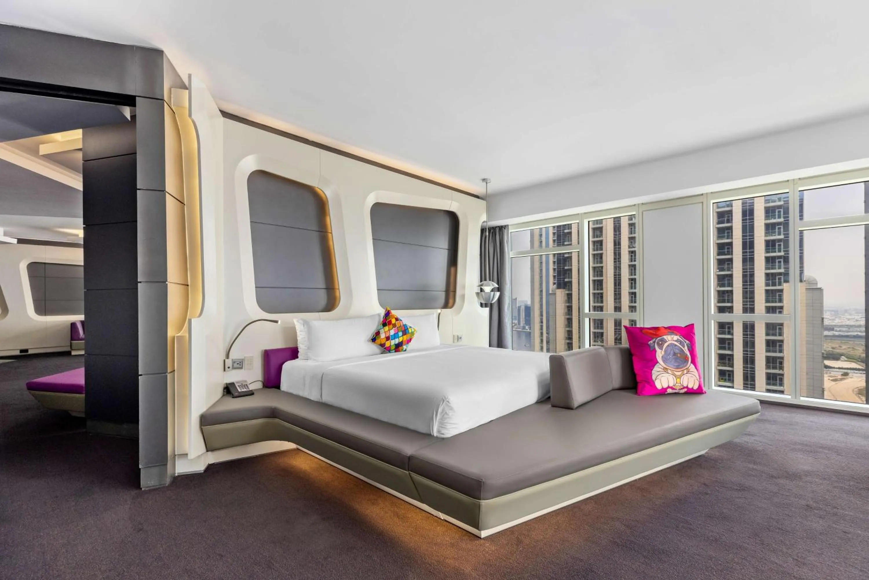 Bed in V Hotel Dubai, Curio Collection by Hilton