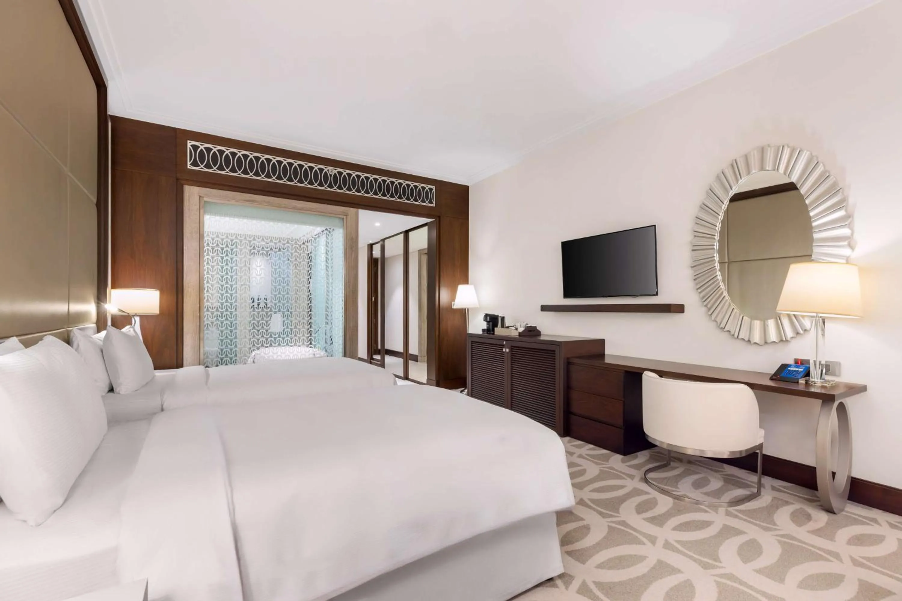 Bed in Hilton Dubai Al Habtoor City
