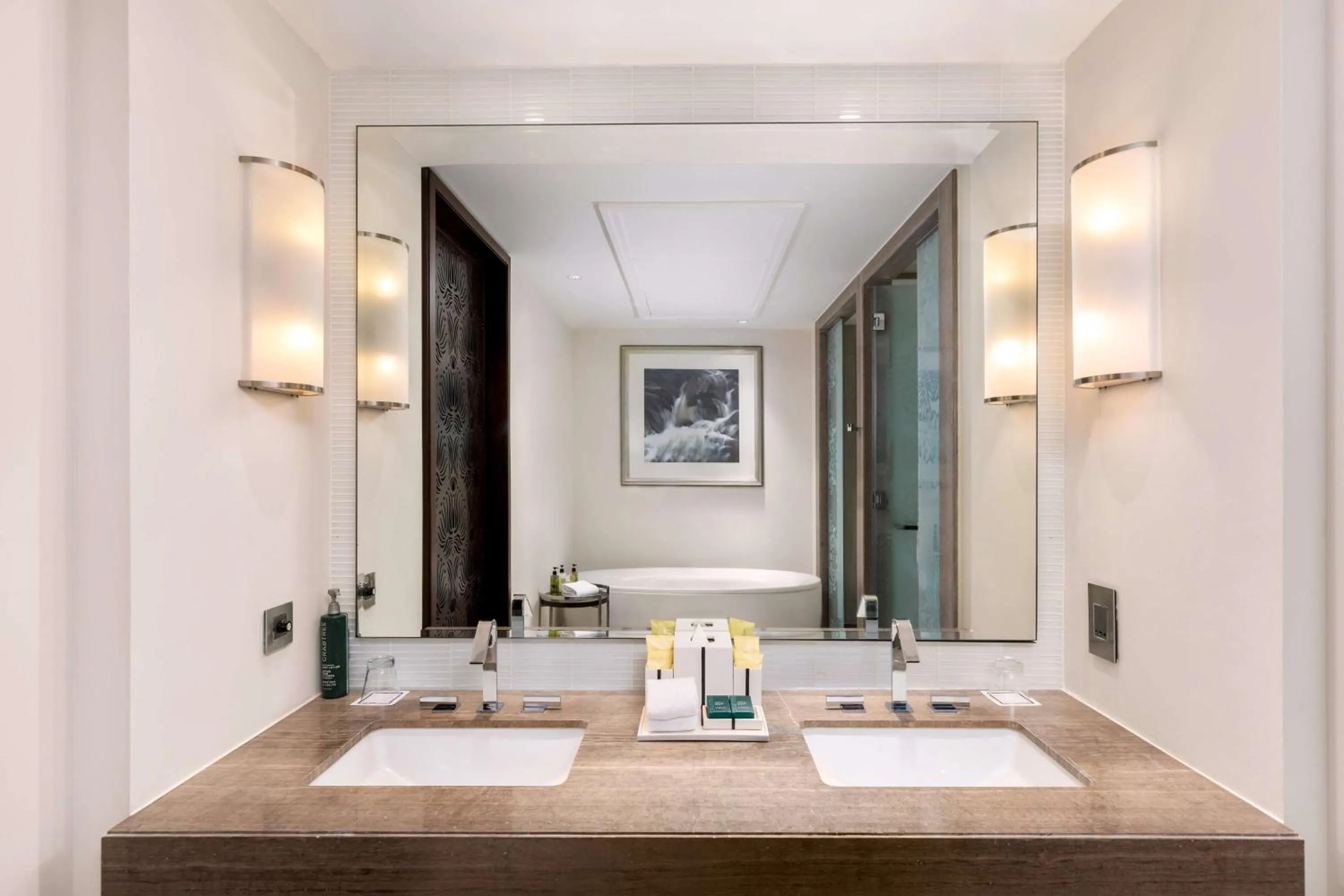 Bathroom in Hilton Dubai Al Habtoor City