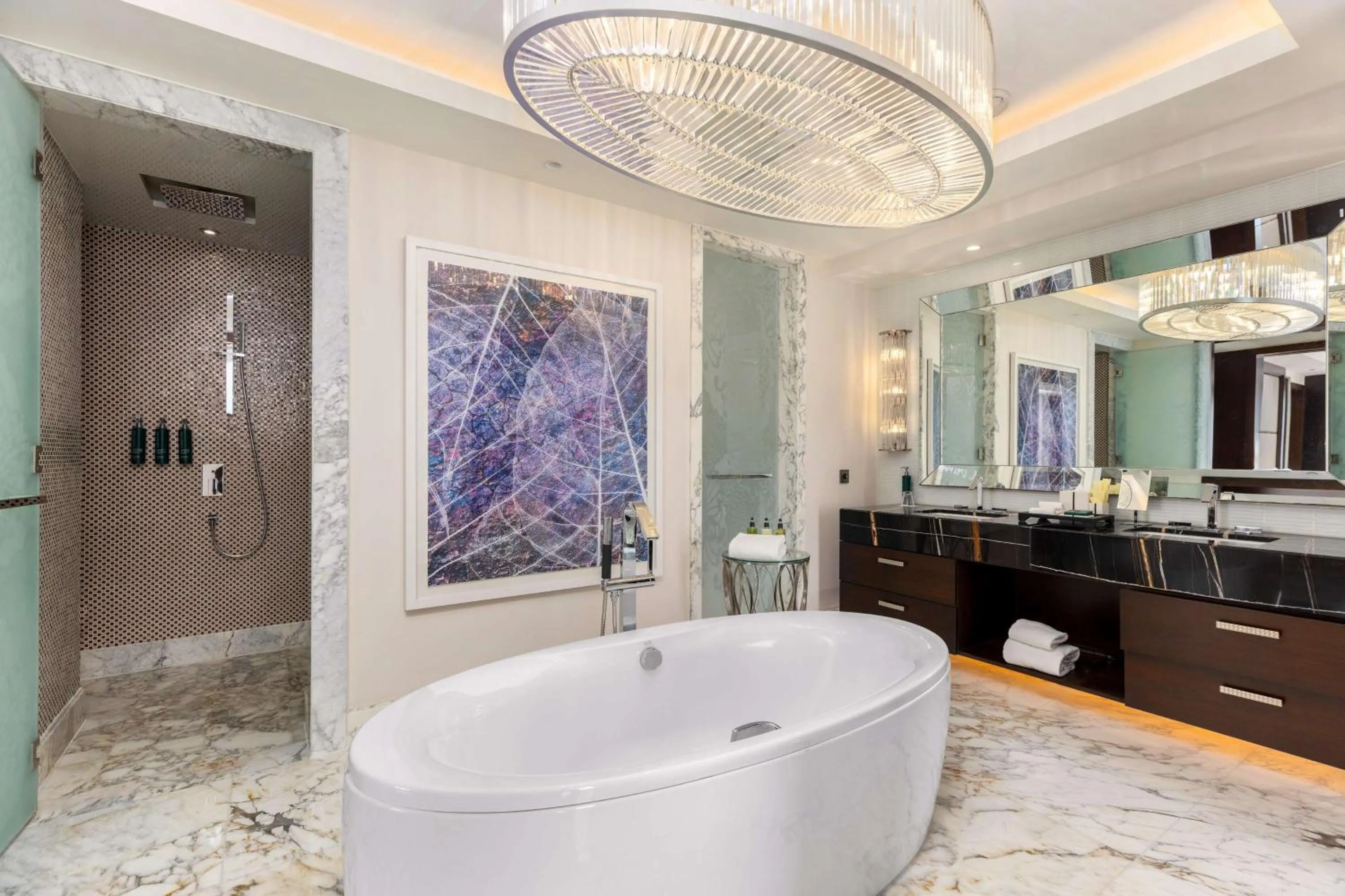 Bathroom in Hilton Dubai Al Habtoor City